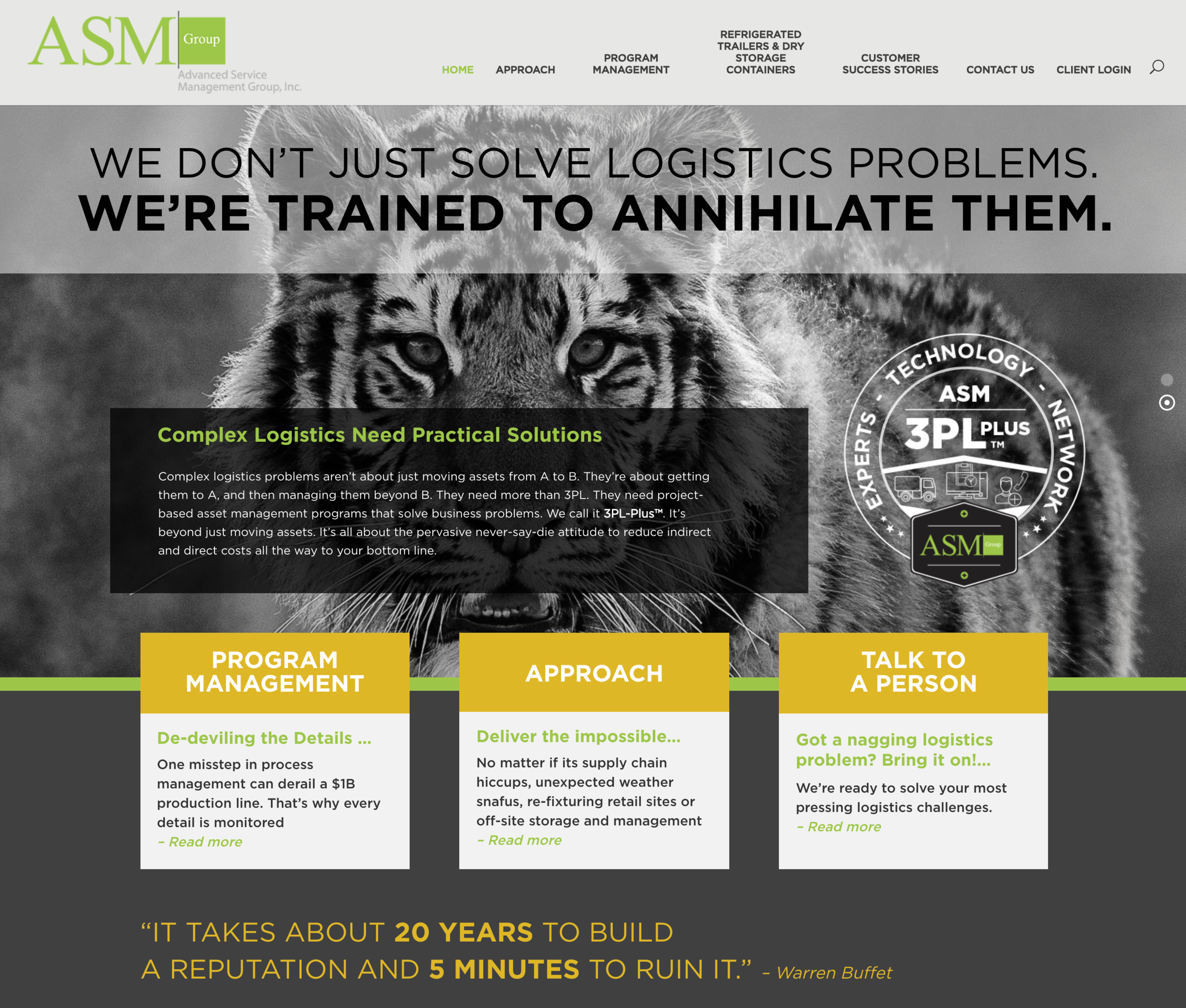 Website for ASM Group