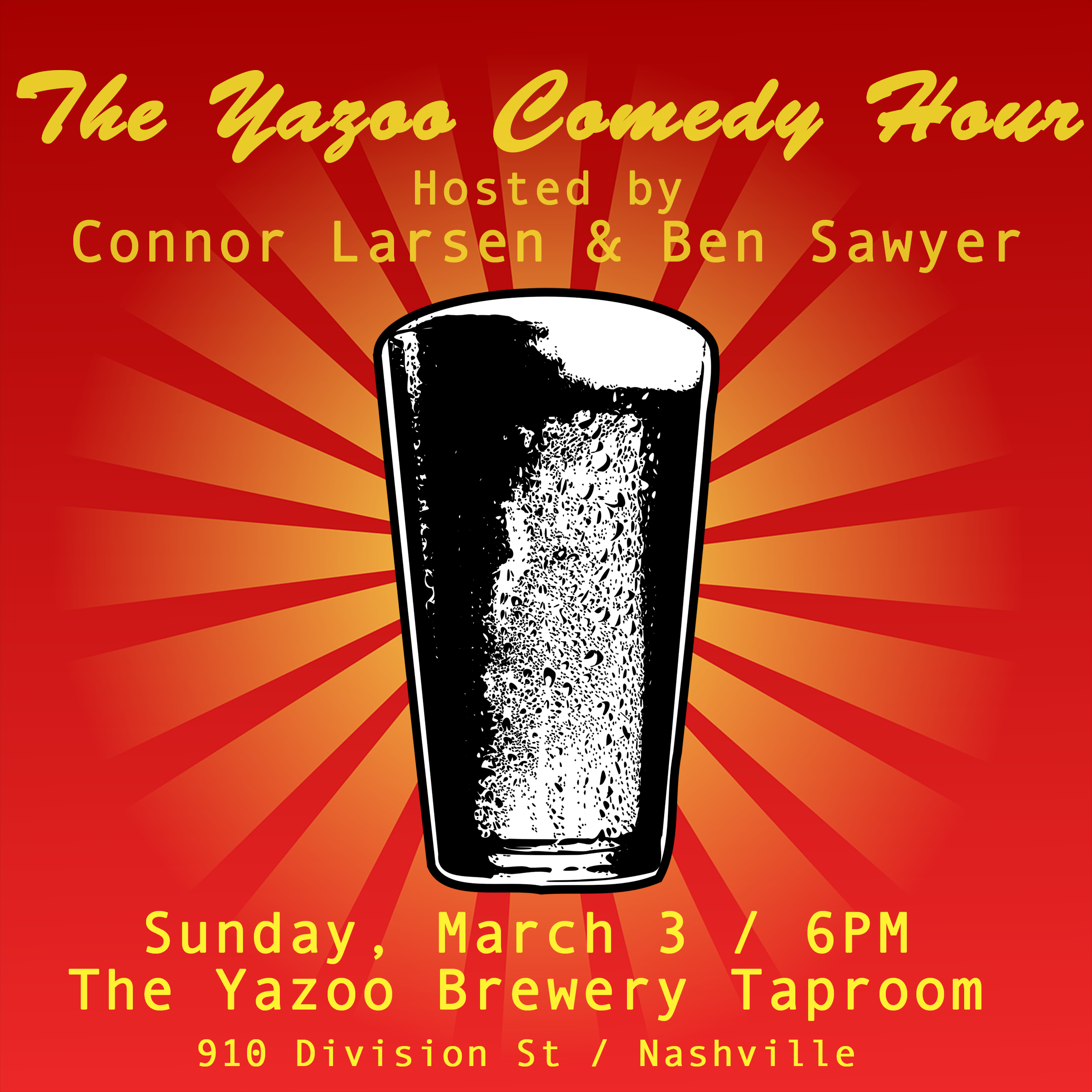 Yazoo Comedy Hour March 2019 flyer.png