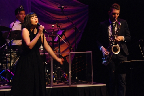 Ellen Doty, Adam Cormier, Eli Bennett. Photo by Josh Gennings