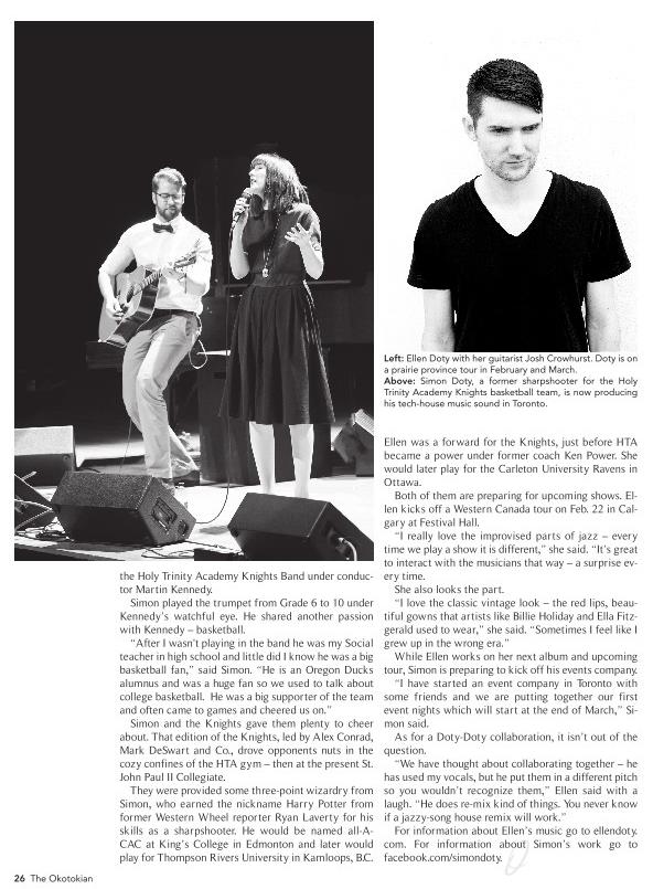 Same Genes, Different Genres, Feature in Okotokian Magazine with Simon Doty