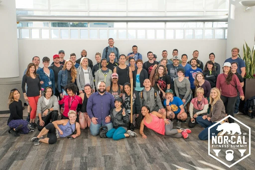 Here is my NorCal Fitness Summit 2016 FitPro Fam! Most of us are Personaly Trainers or business or Facility owners, VIPs in the fitness industry... the list goes ON! The great part about this small community is that there is any kind of support you need for any level of business you need help in. Who do you have to go to for advice about your fitness or business goals?