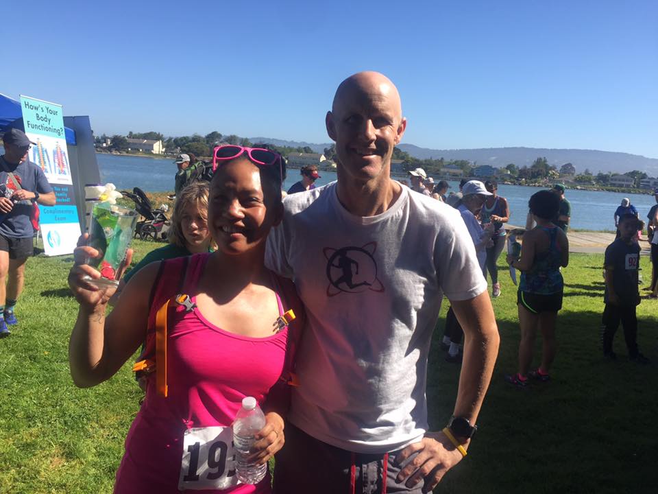 Alameda Hospital Foundation 5k: I won 3rd Place for 30-39 age group! Woot Woot! Here's the race director Steve Ashbaker. Now on to the Alameda Running Festival in September!