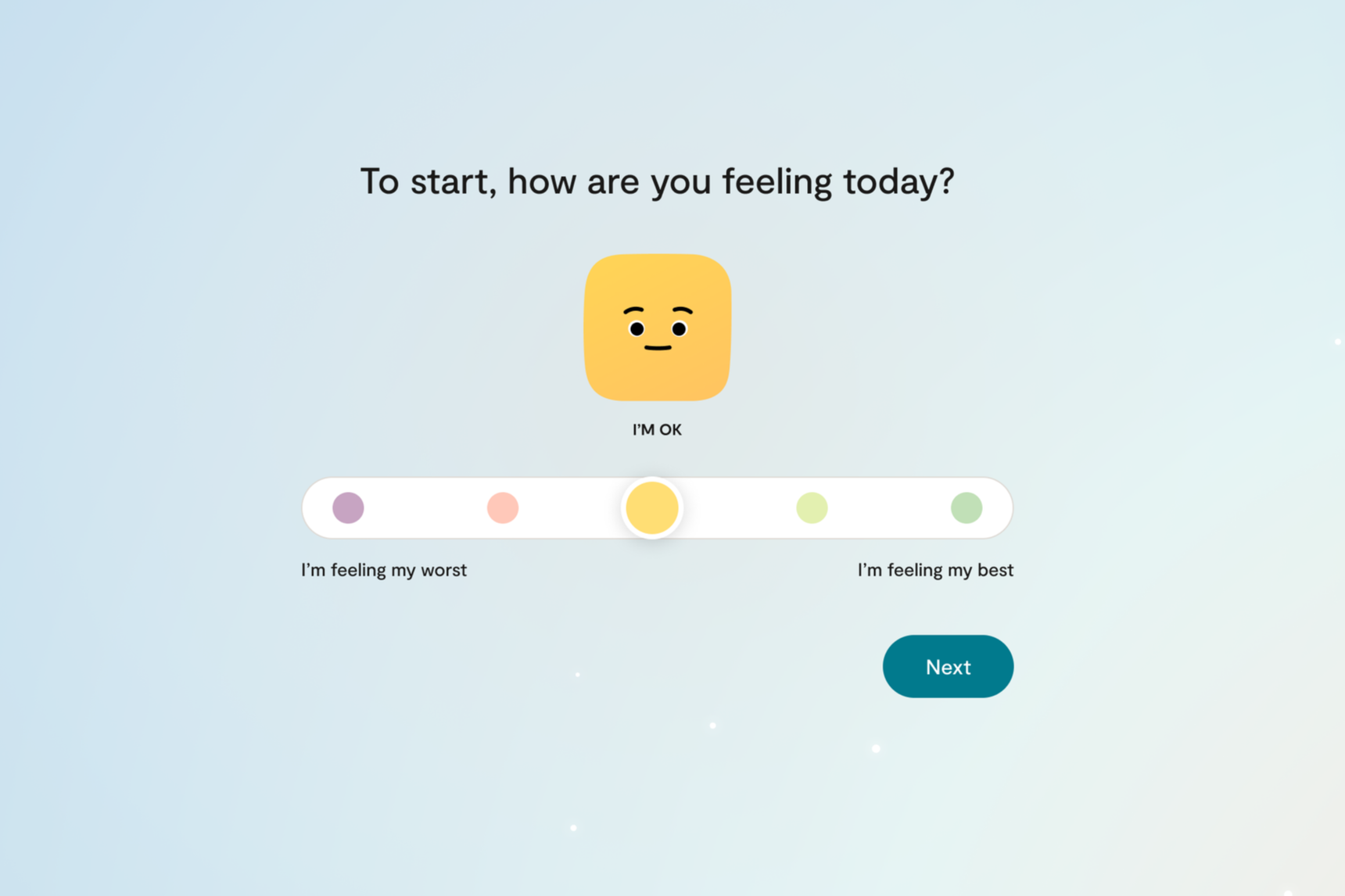 The Wellbeing Mood Meter