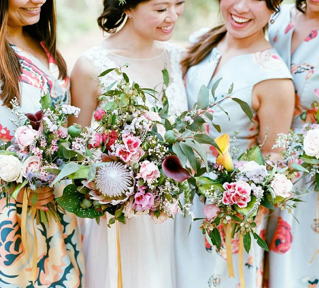 Edith & her Bridal Party Image Credit: We Are Origami
