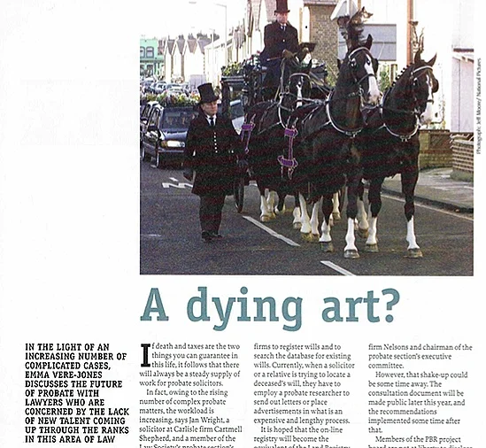 A dying art?