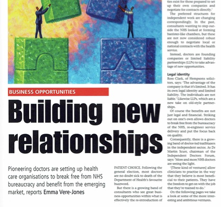 Building new relationships