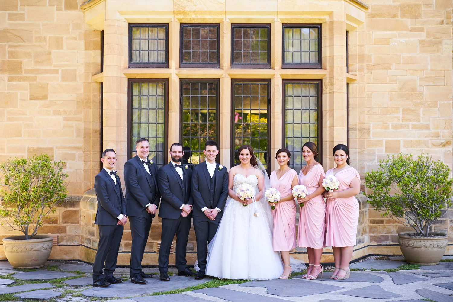bridal party carrick hill adelaide