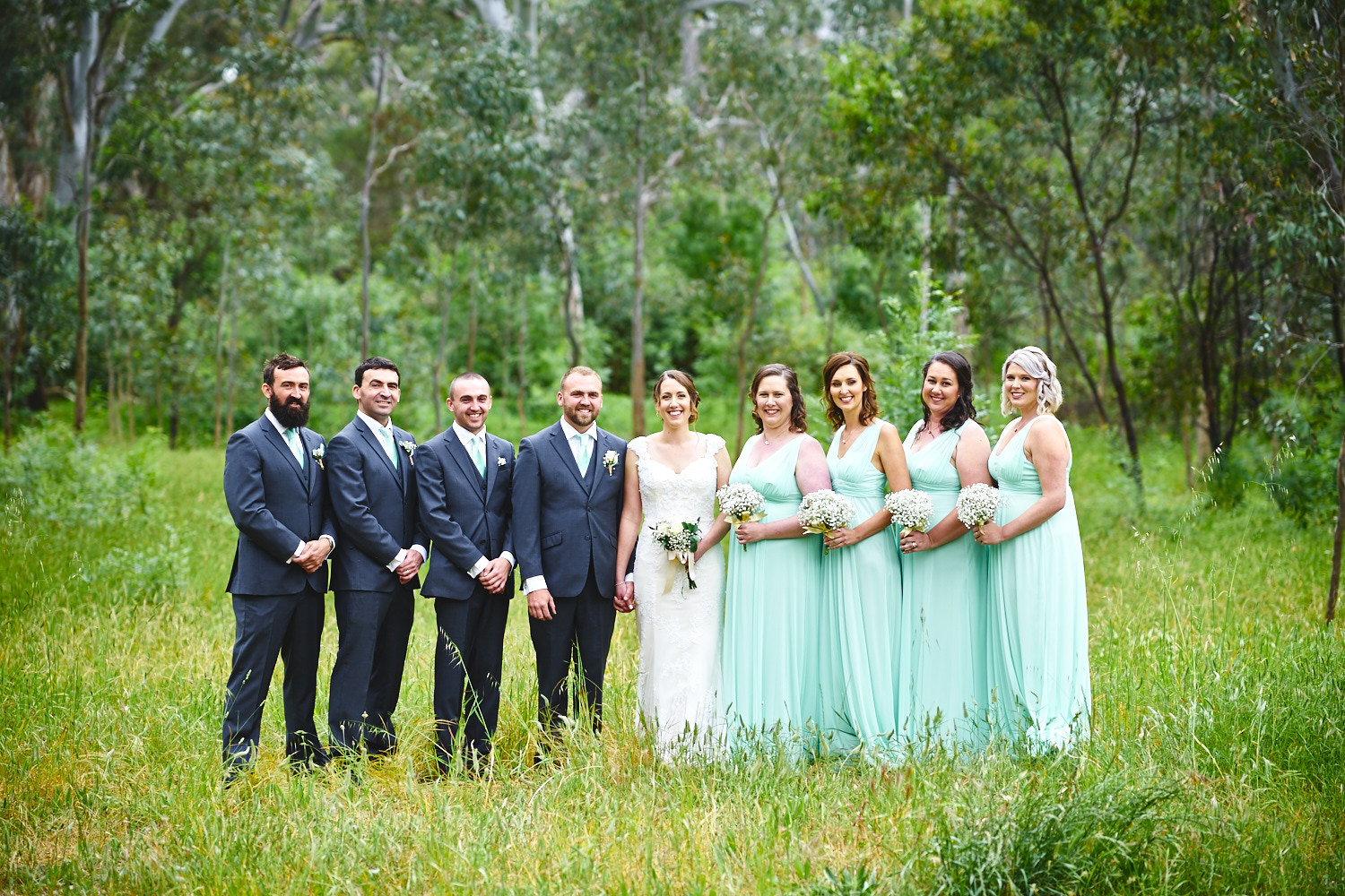 bridal party belair national park adelaide