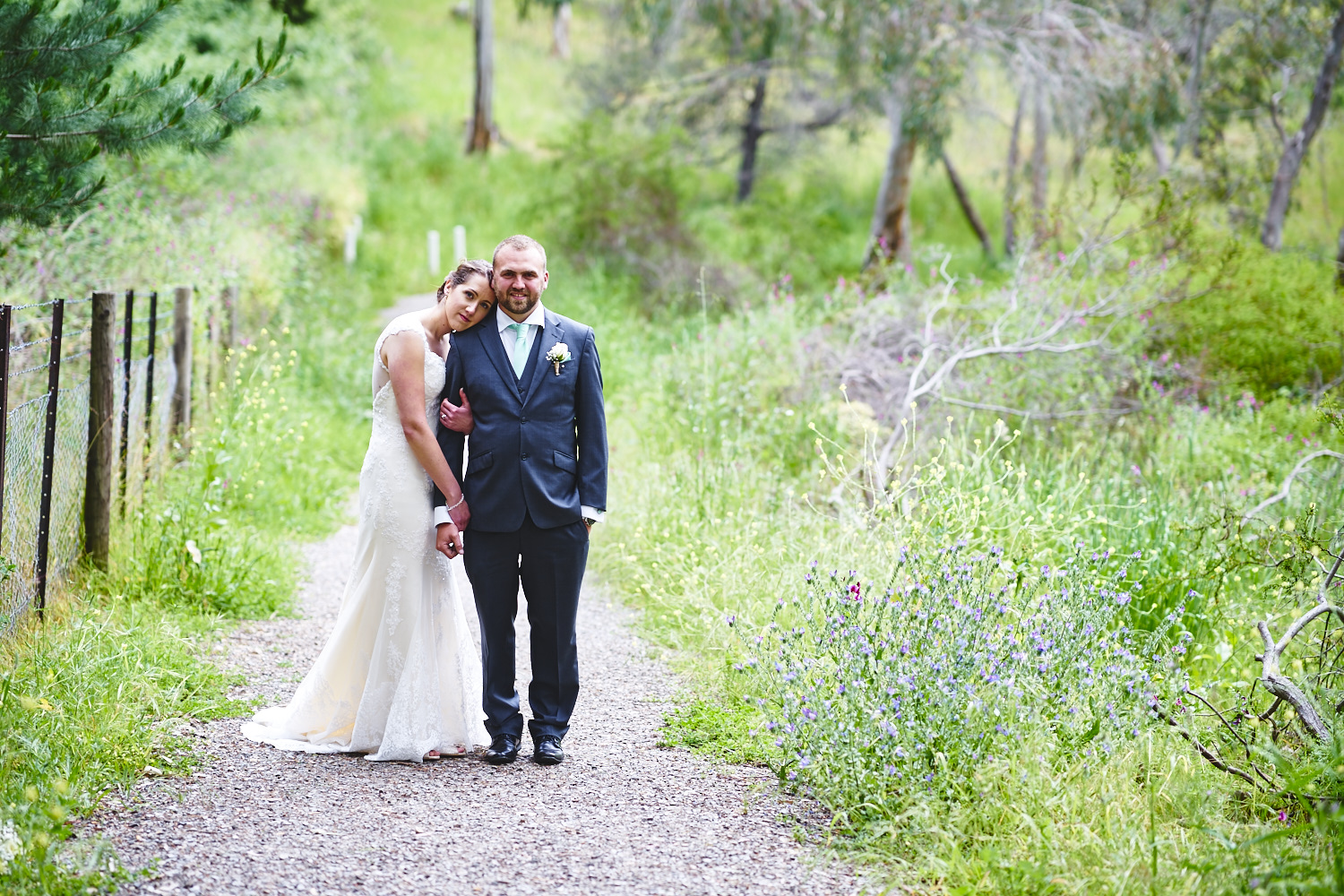 old belair train station wedding