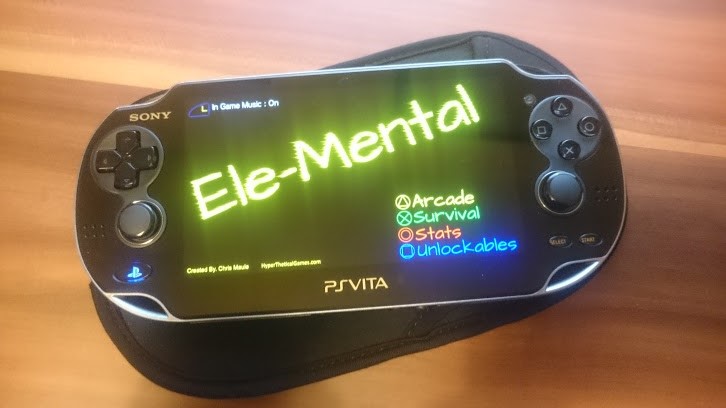Ele-Mental on the PS Vita