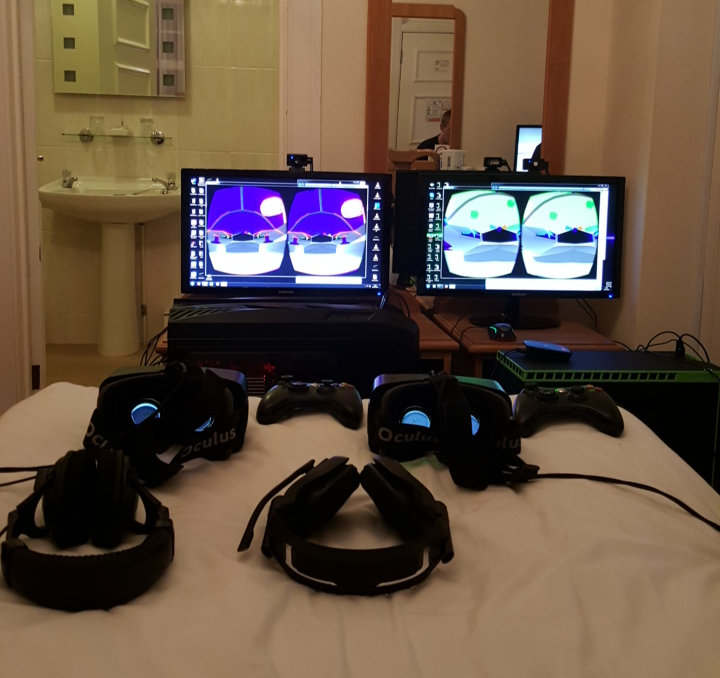 Testing in the Courtlands Hotel