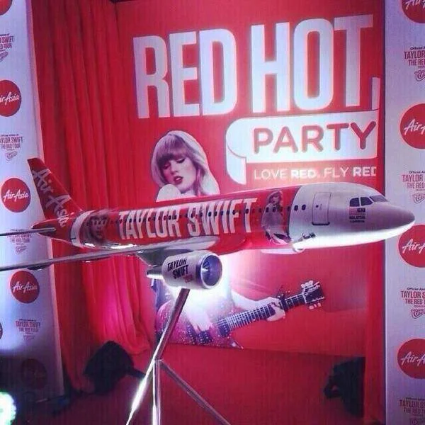 Airasia Unveiled As The Official Airline Of Taylor Swift S Red Tour Throughout South East Asia Phar Focus
