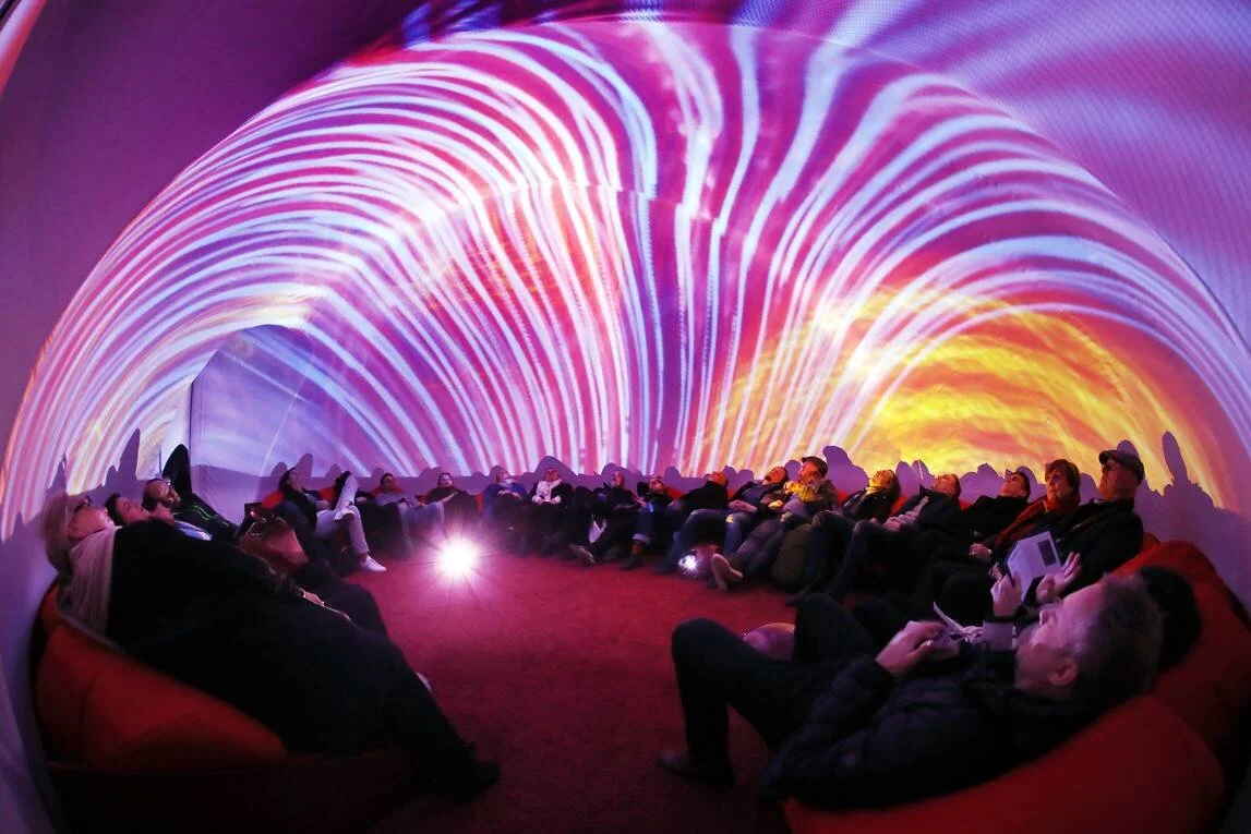 Stapferhaus Lenzburg – 360° Domprojektion