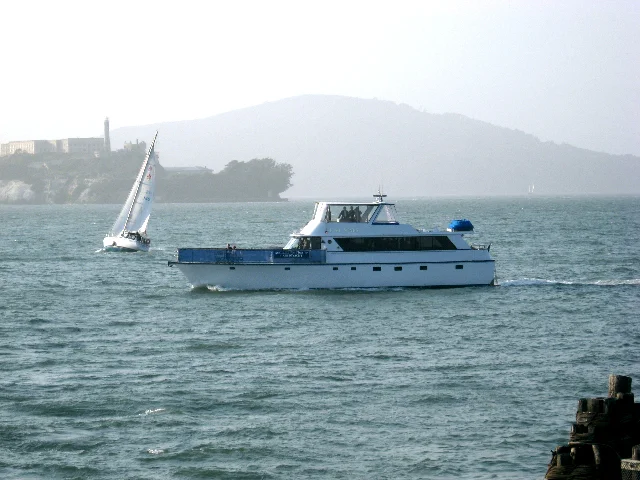 5 STAR Cruise the San Francisco Bay on this elegant yacht. It is available for "private charter", and "special event public cruises" occur throughout the year. Length: 75 feet Number of Passengers: 50