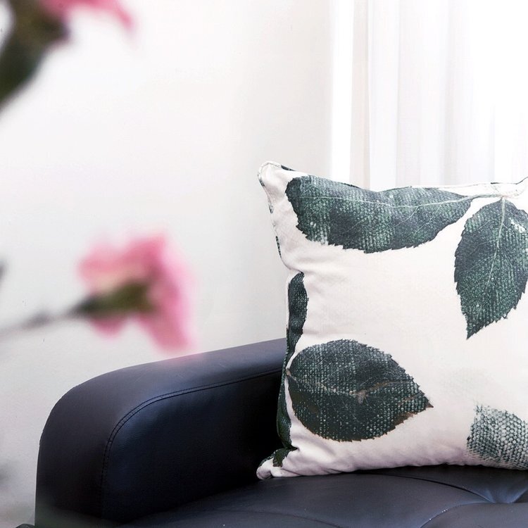 forest green pillow covers