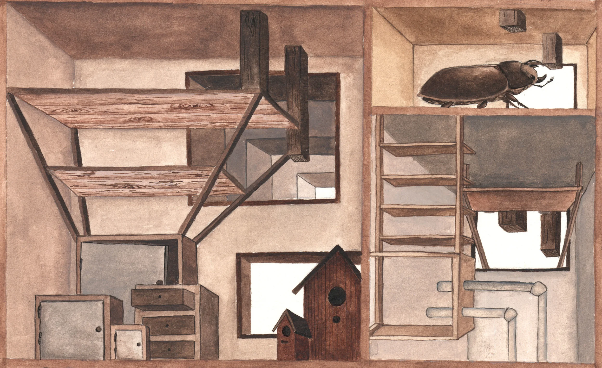 Poster 'Dollhouse'