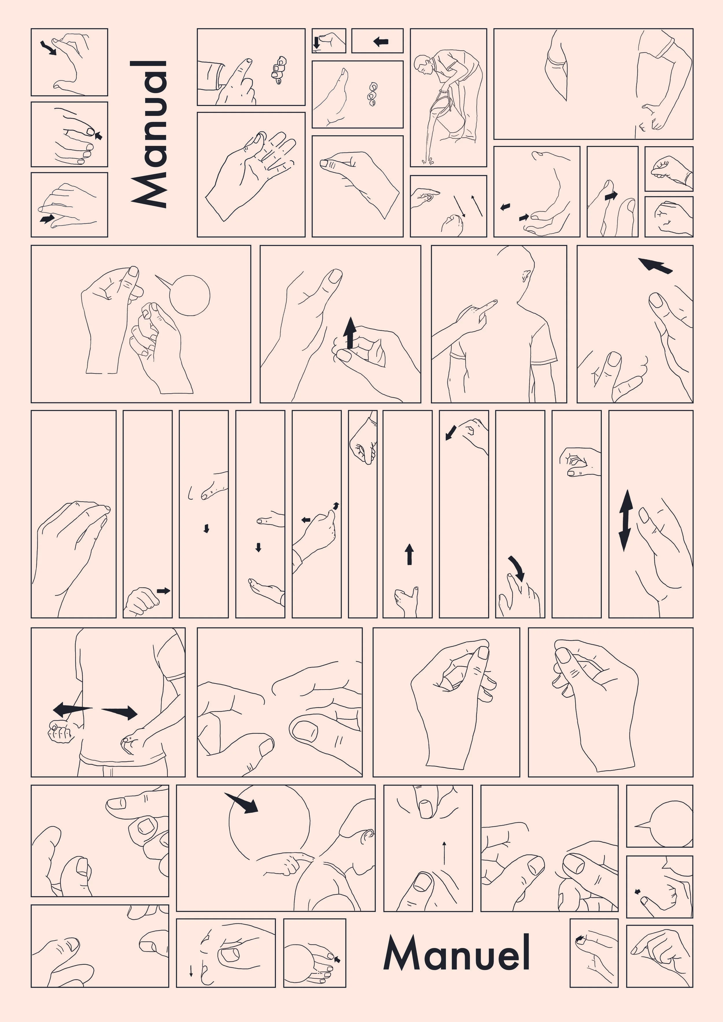 Brugermanual plakat