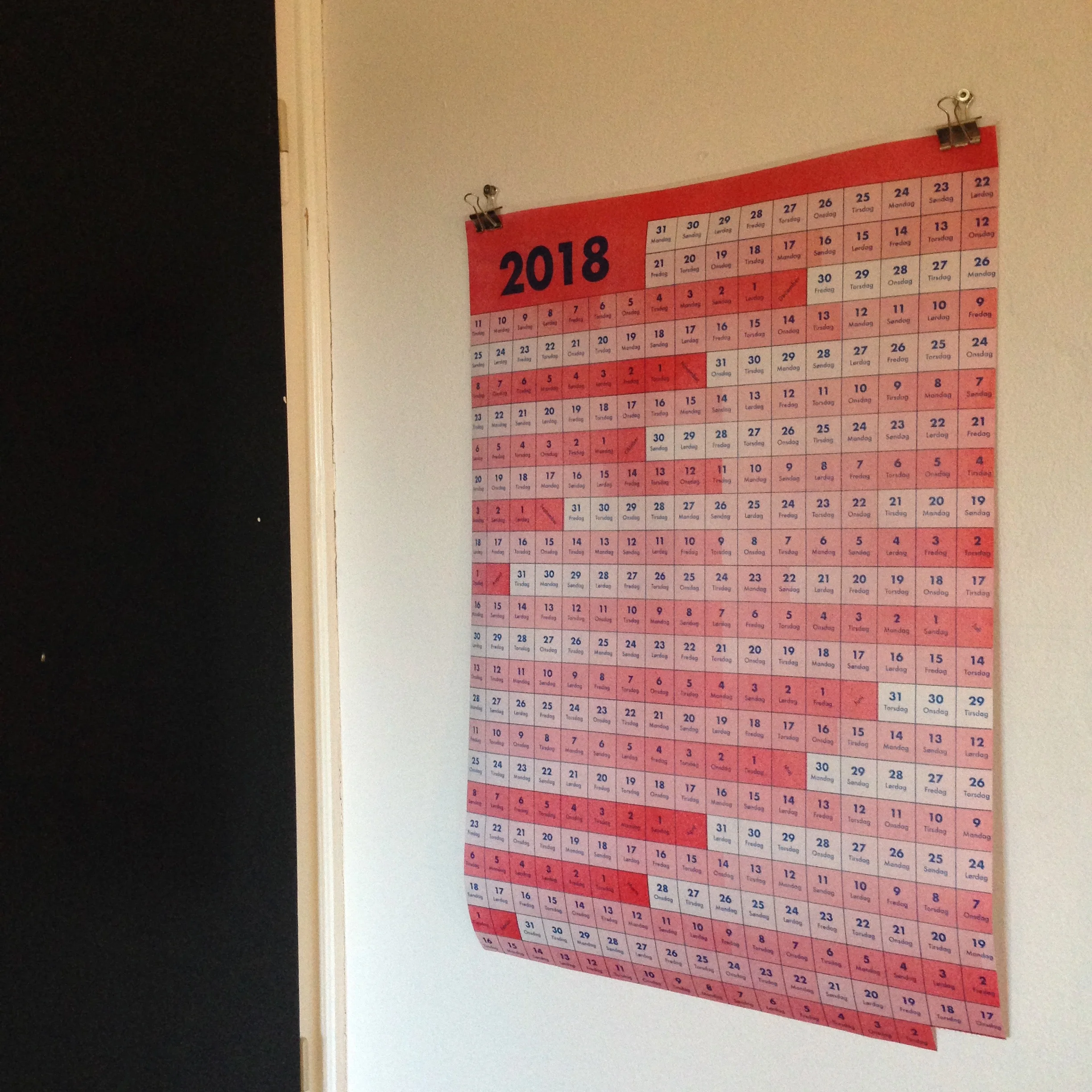 Kalender 2018