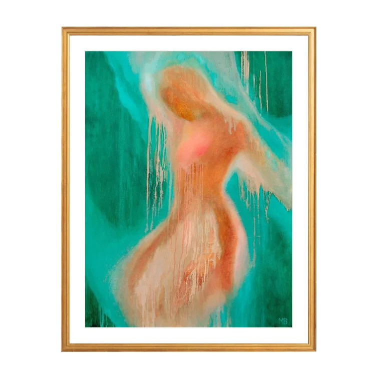 Emerge, vertical print