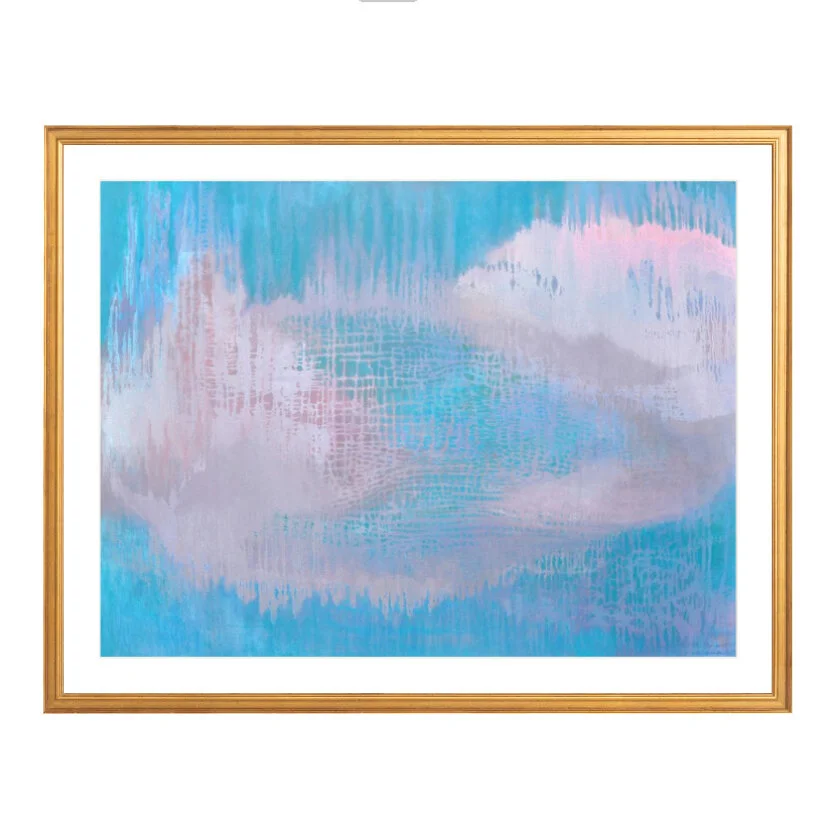 Interconnected, horizontal print