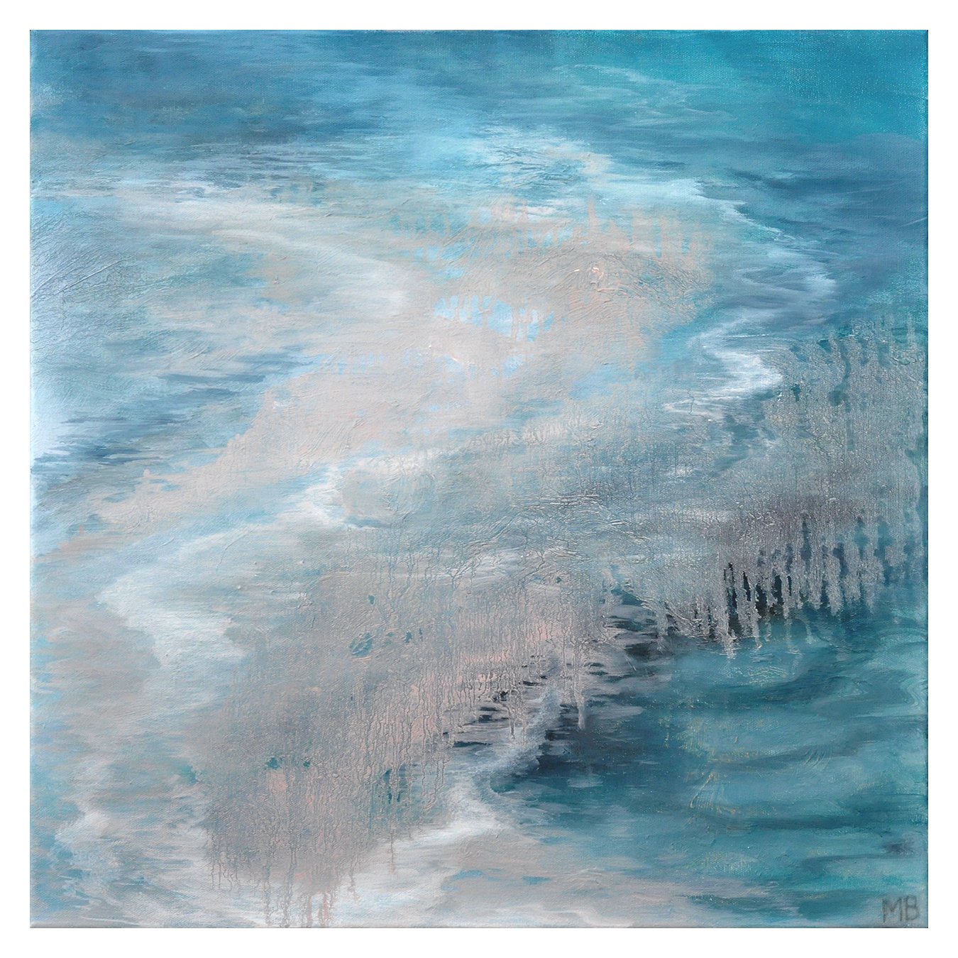 Healing Waters, 24"x24"- SOLD