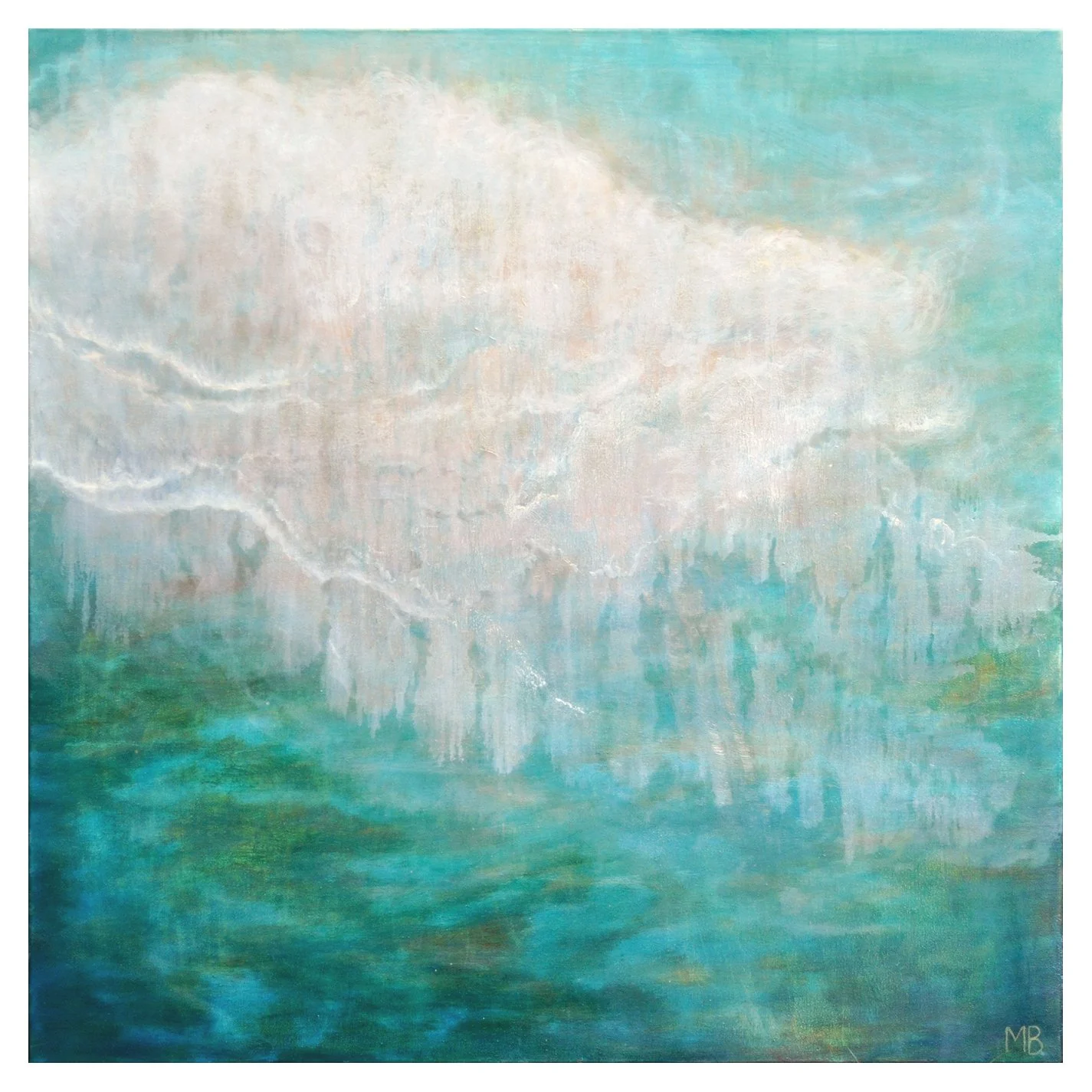 Ethereal Beauty, 36”x36”- SOLD