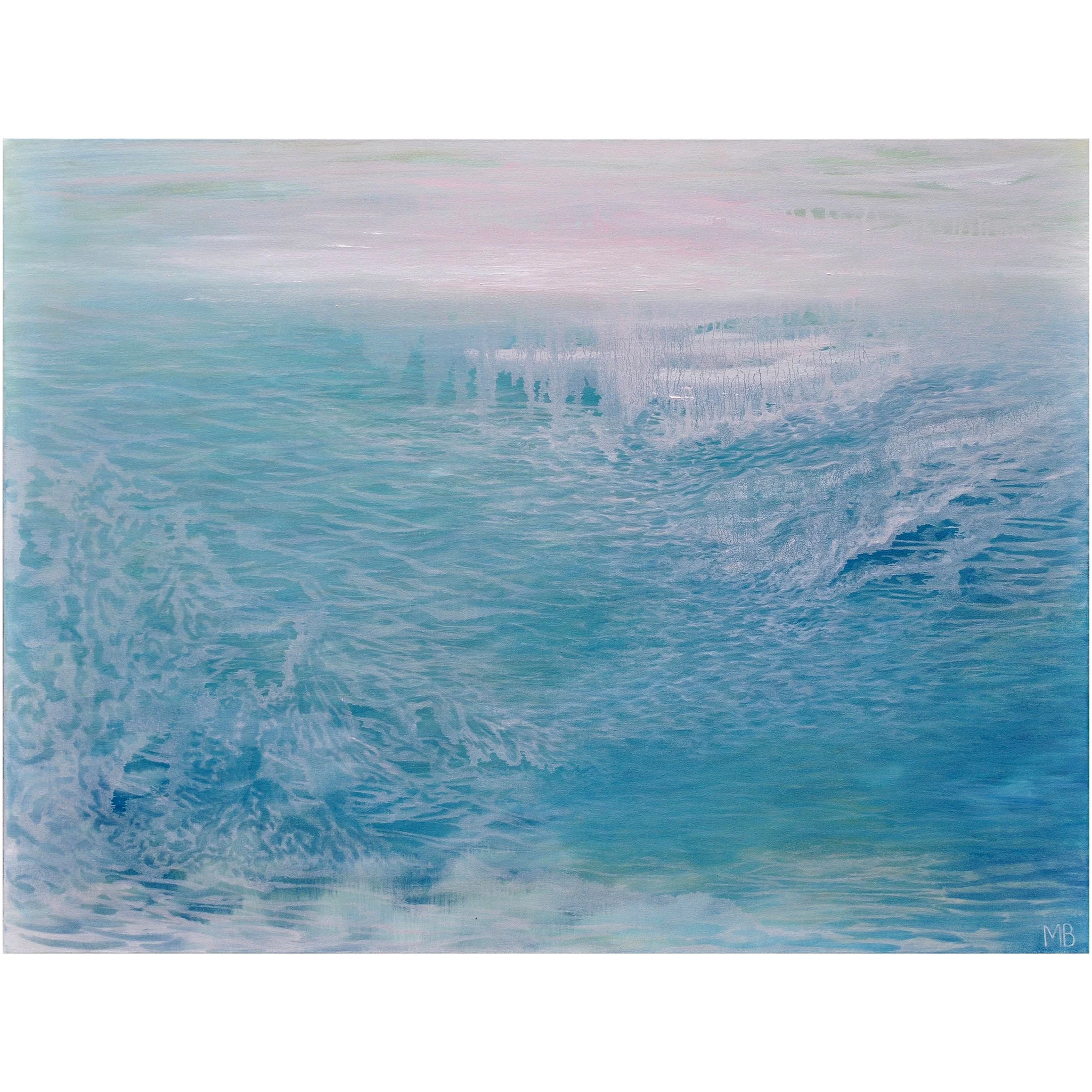 When the Sky Merges with the Sea, 30”x 40”- SOLD