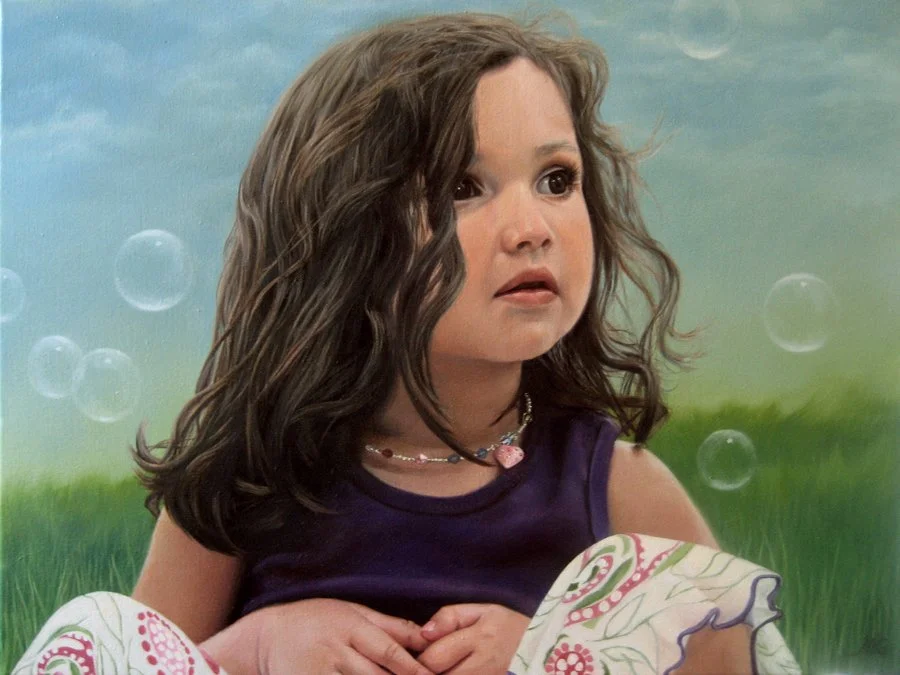 Asha, oil on canvas