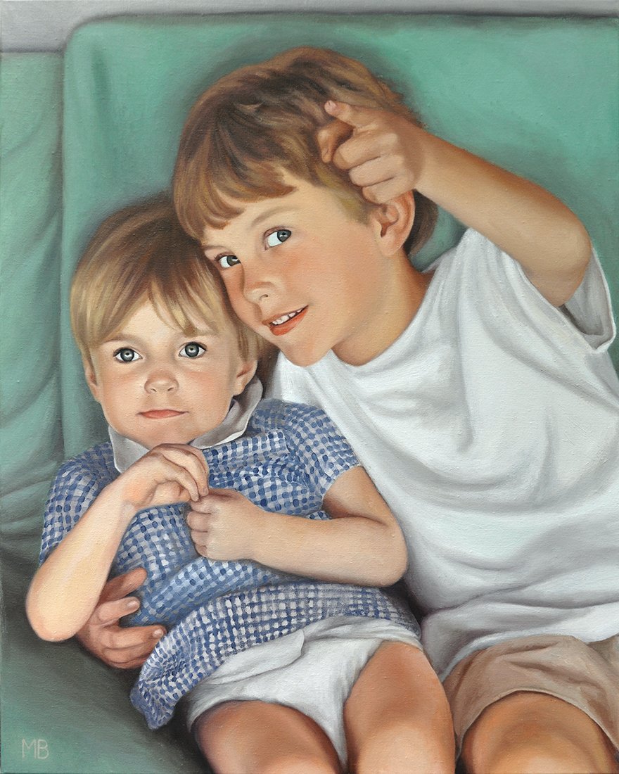 Rae & Jackson, oil on canvas