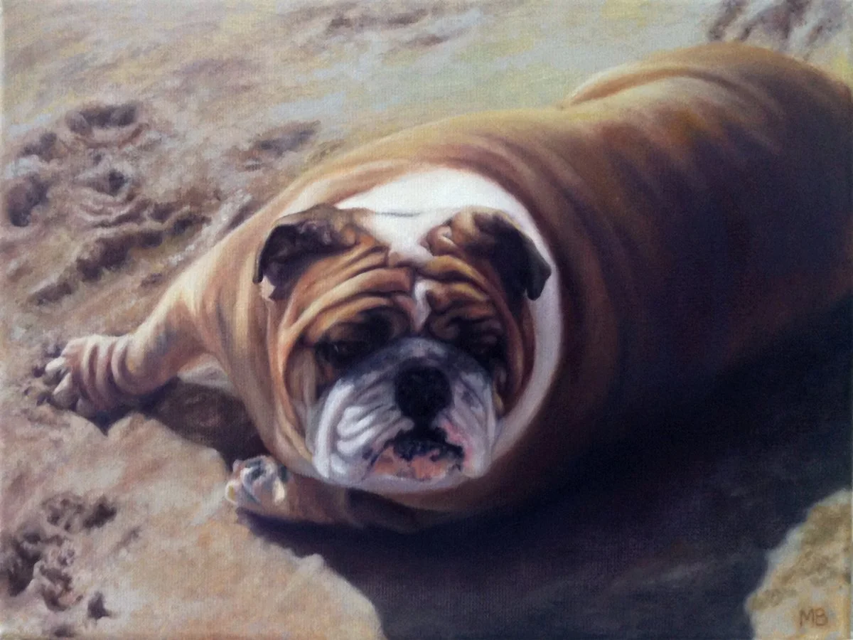 Charles, oil on canvas