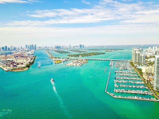 Recording some of Miami&rsquo;s magic #drone #mavicpro