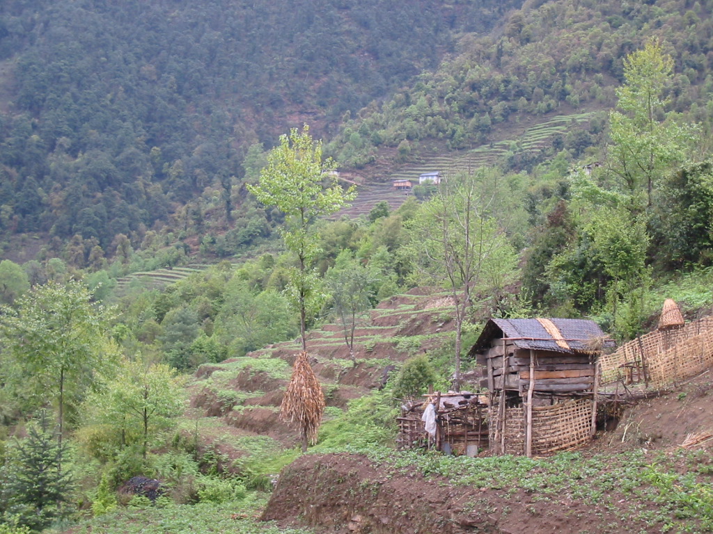 Villages provided with hydro-electric power
