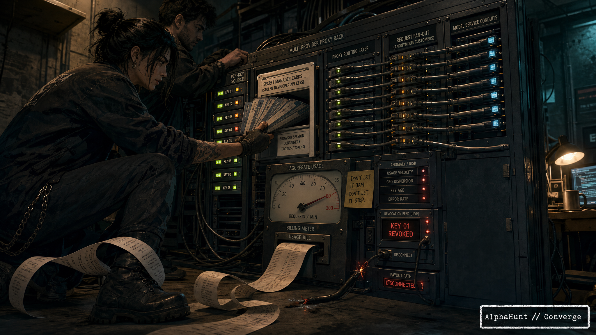 [FORECAST] The Endpoint Was Clean. The Stolen AI Key Was Still Working.