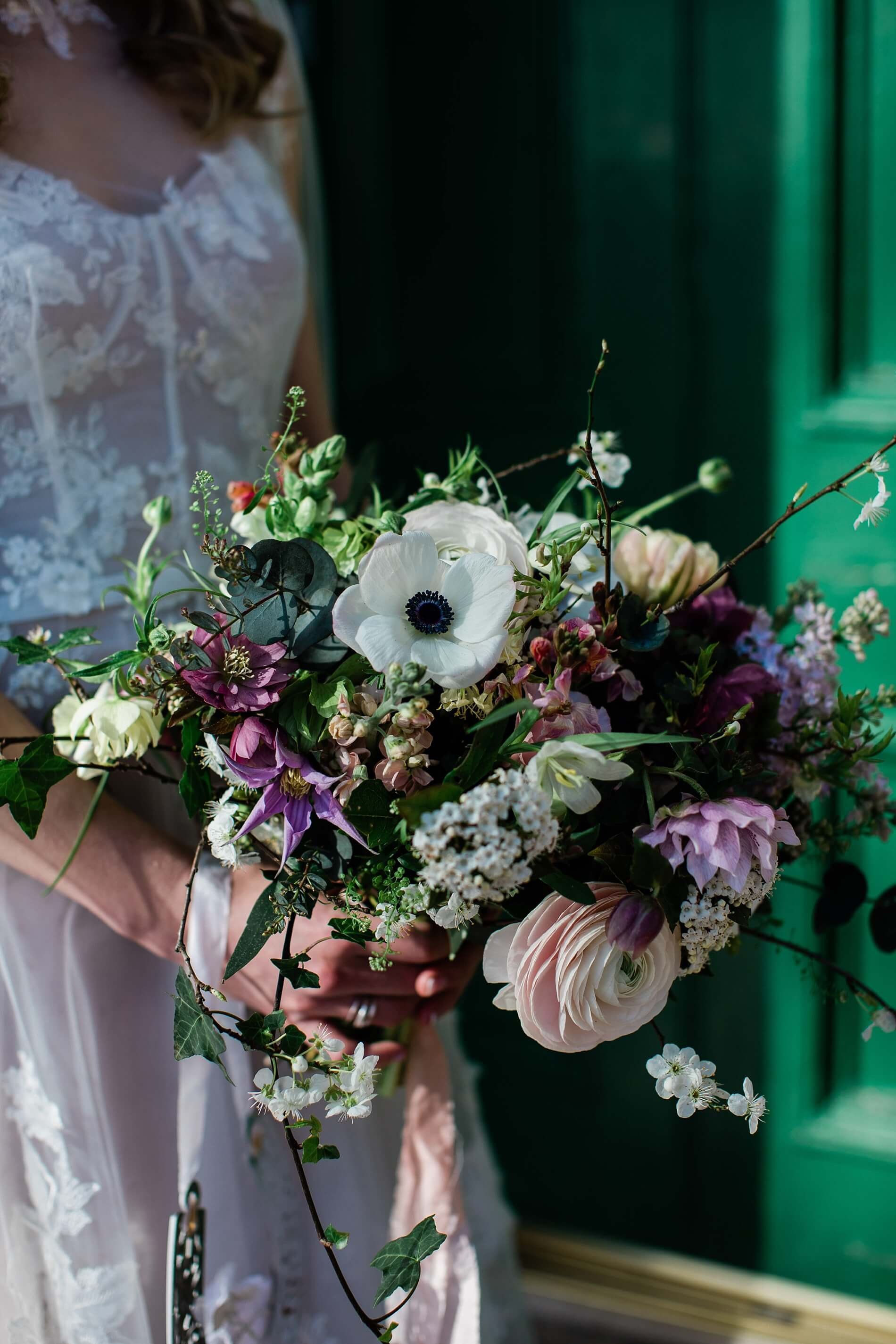 Alice & James' Spring Wedding at The Rhynd St Andrews — Sustainable Wild Flower Wedding and Funeral Flowers by Briar Rose Design