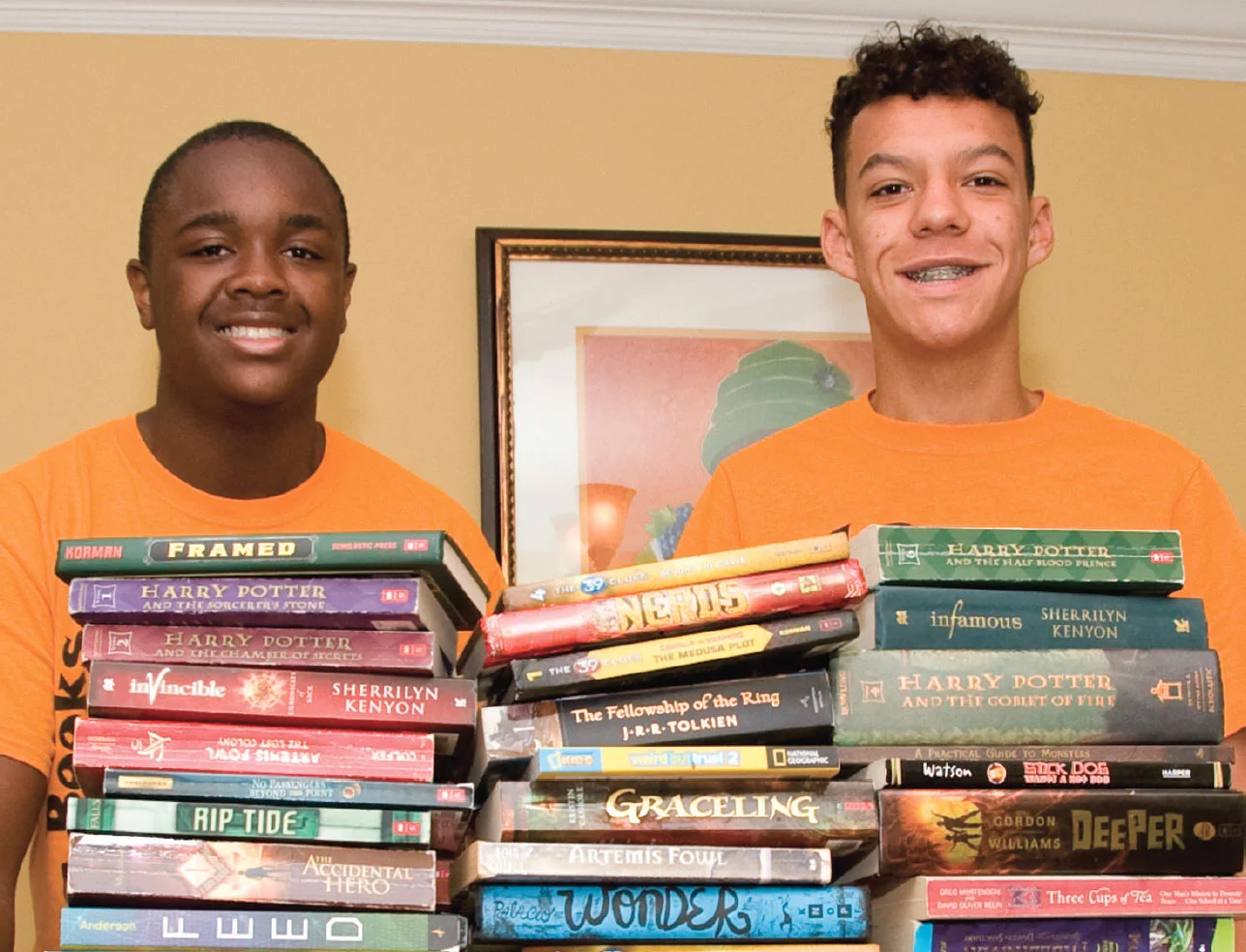 OHHS Students Collect 1,400 Books For Underprivileged Children