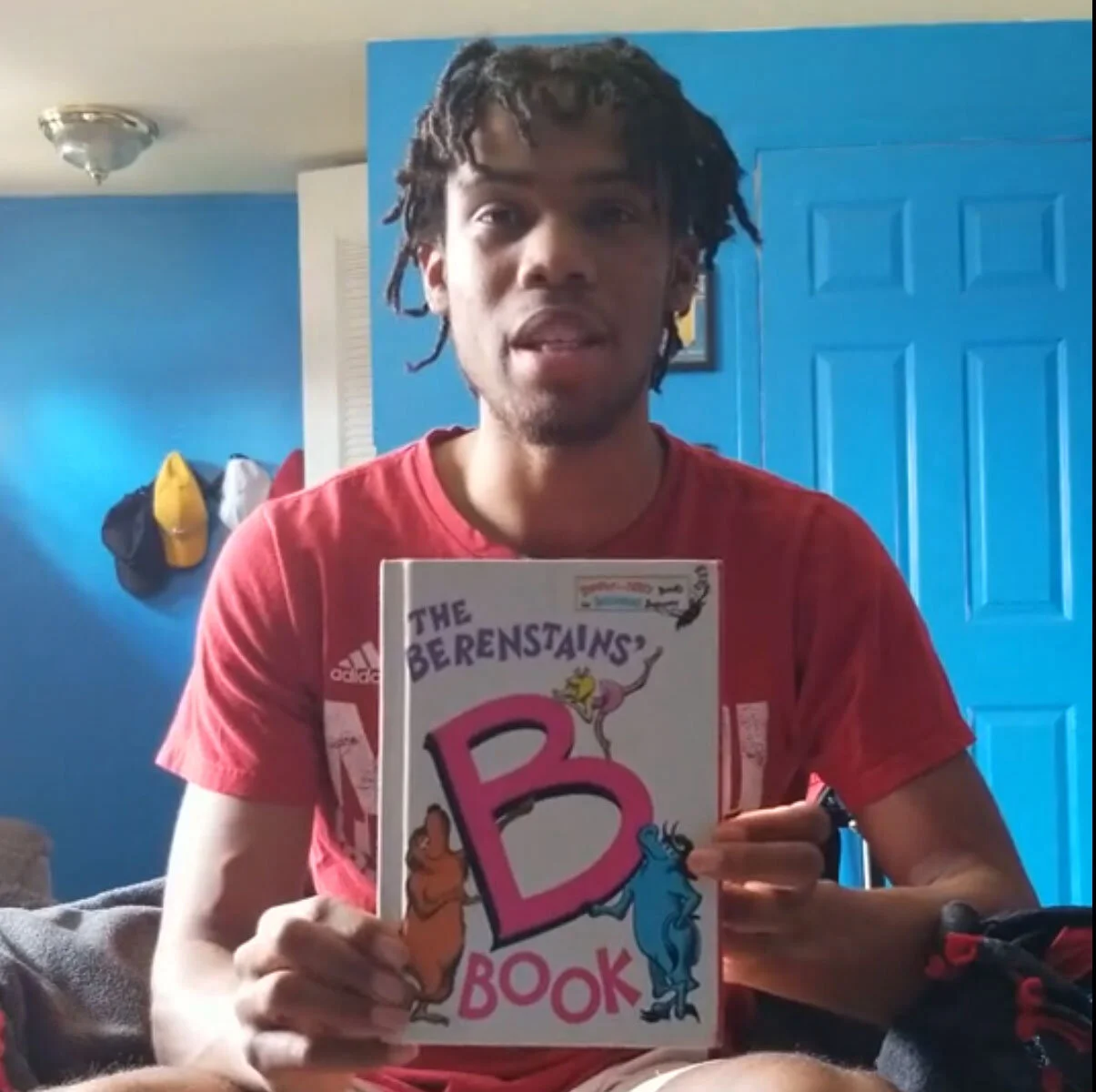 Books 4 Buddies Ambassador reads The Berenstain Bears B Book