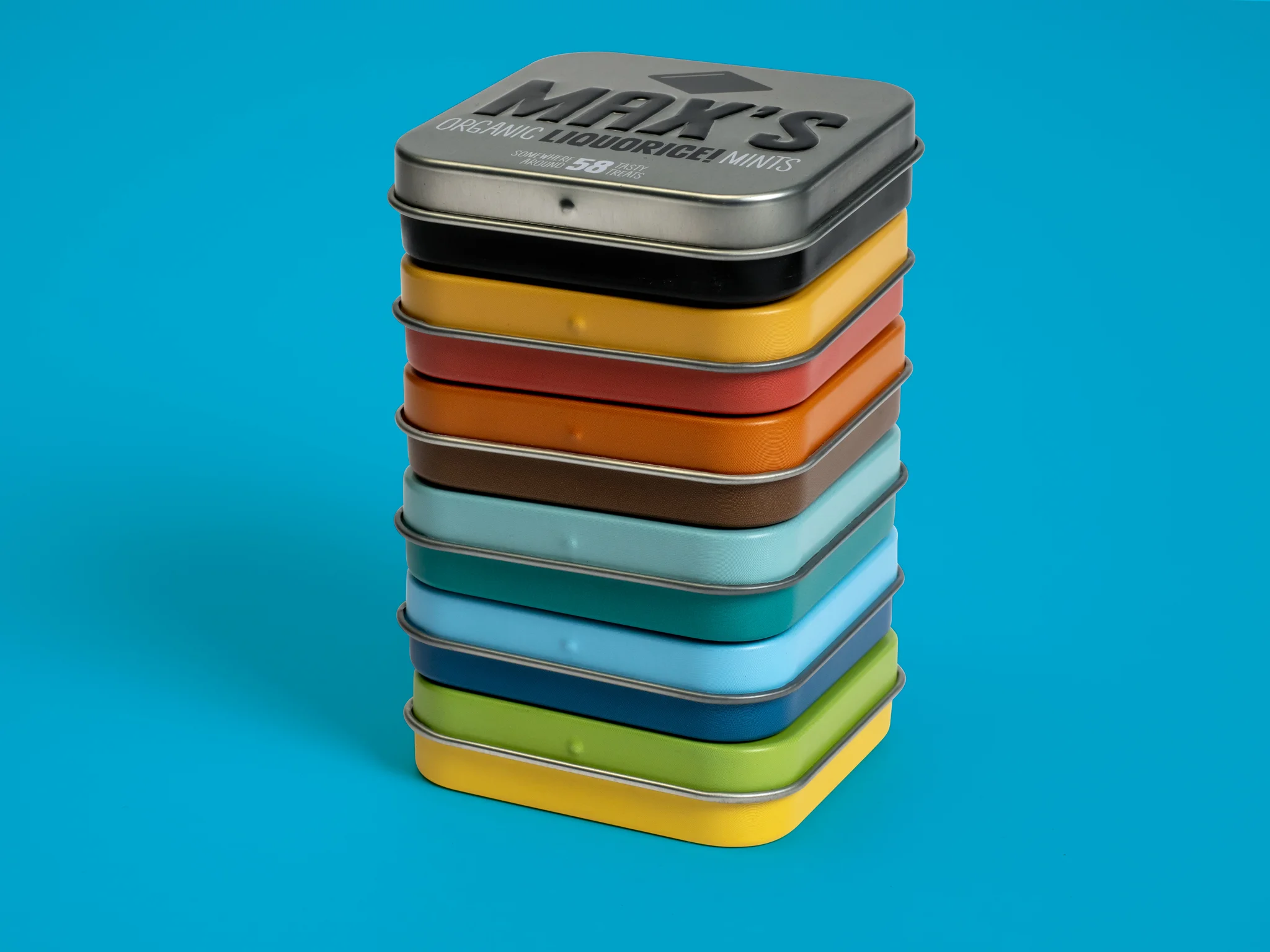 Max's Mints packshot stapel