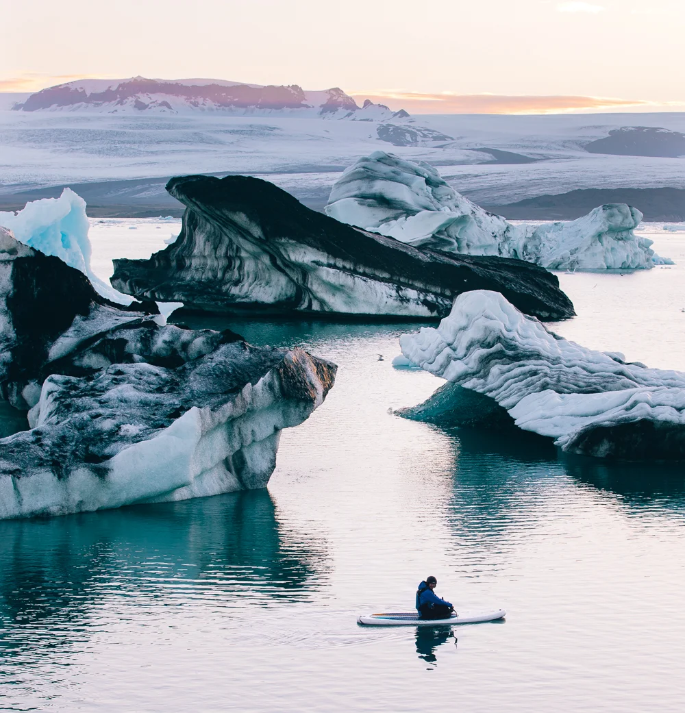 SUNSET PADDLE (ICELAND)