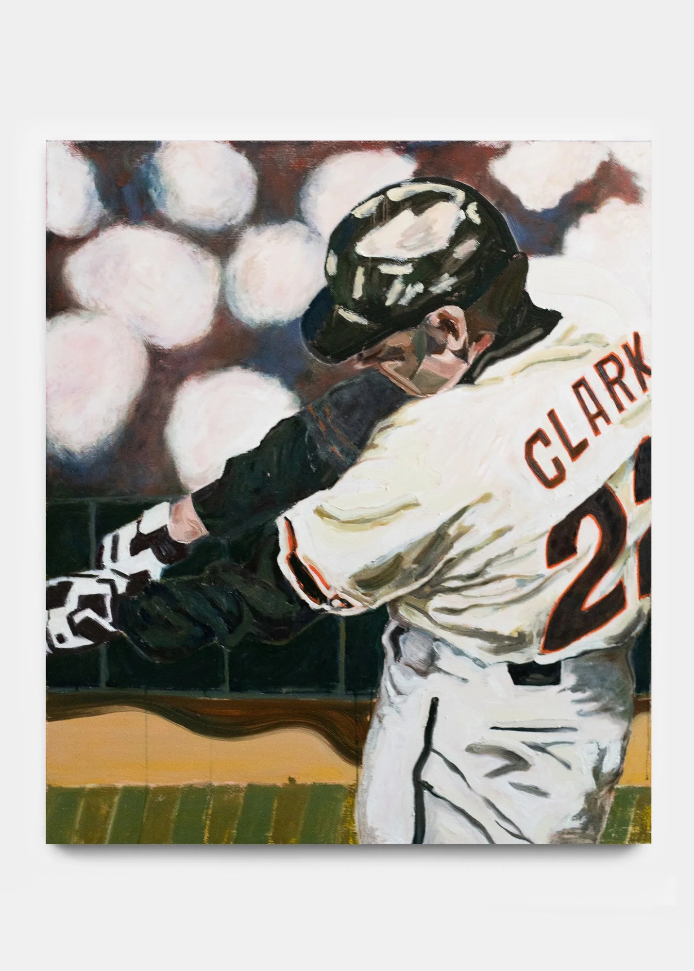 Will Clark!, 2025
oil on canvas
40x48