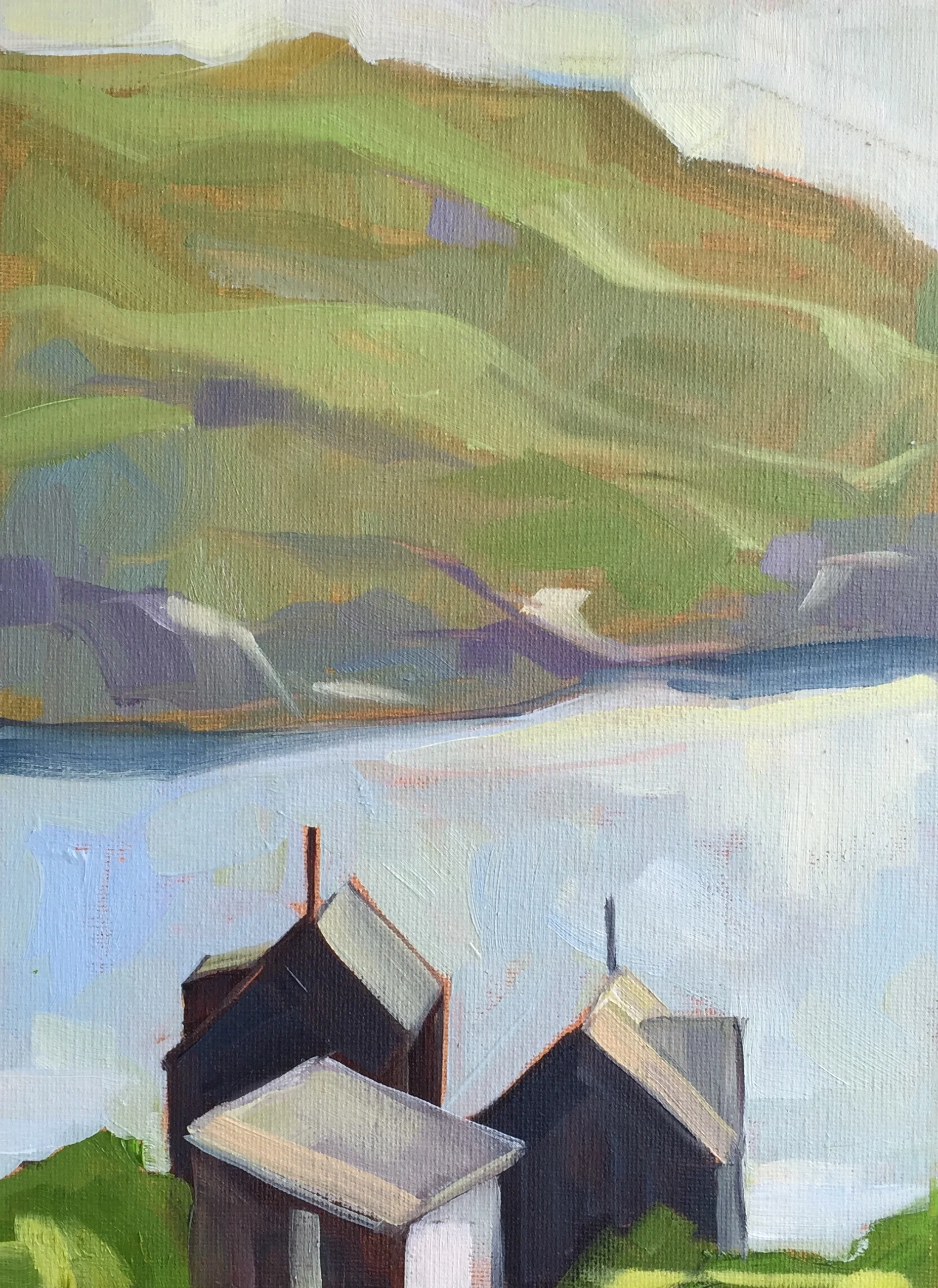 Fish Beach from Room 30, Monhegan