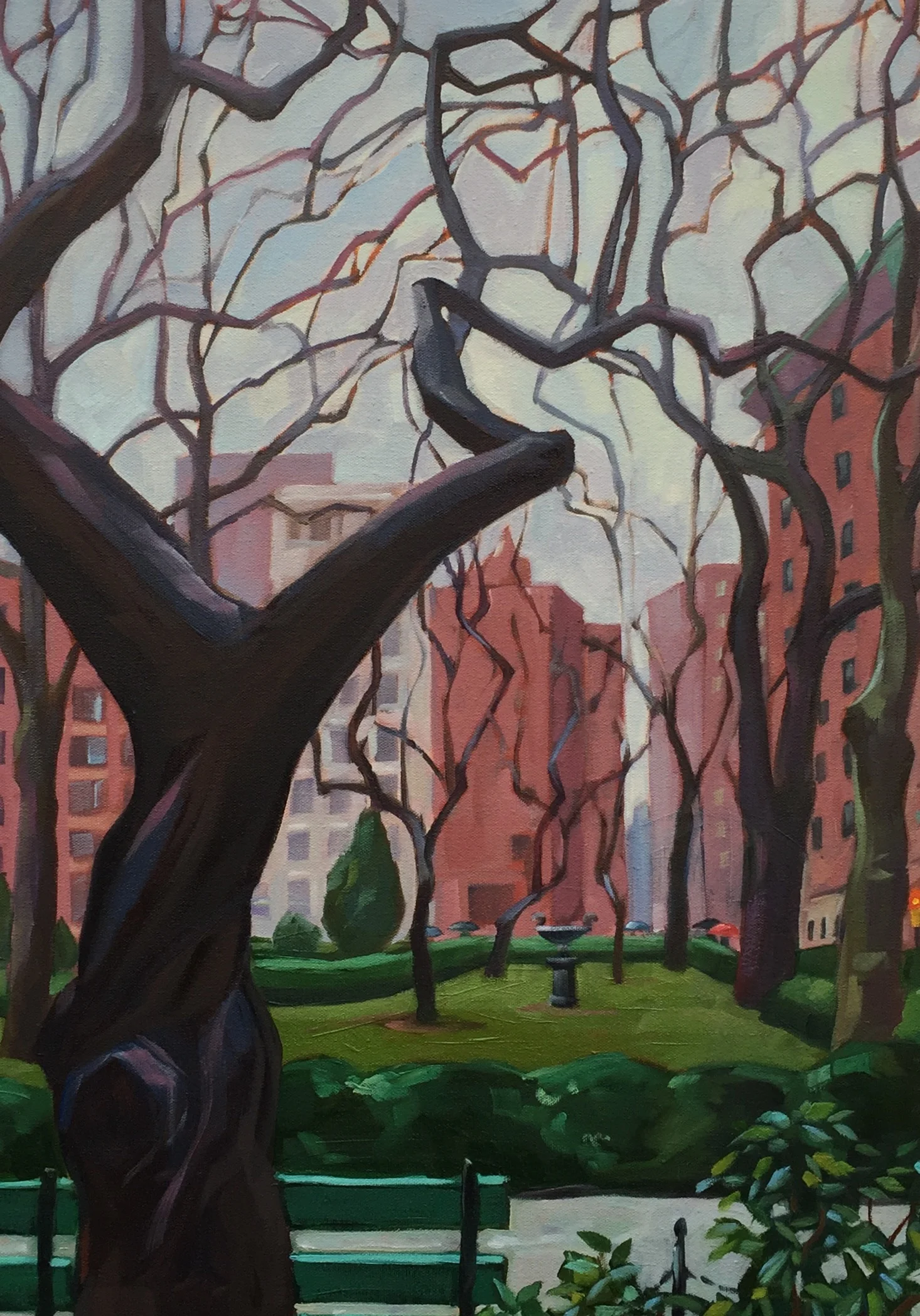 January Branches in Gramercy Park