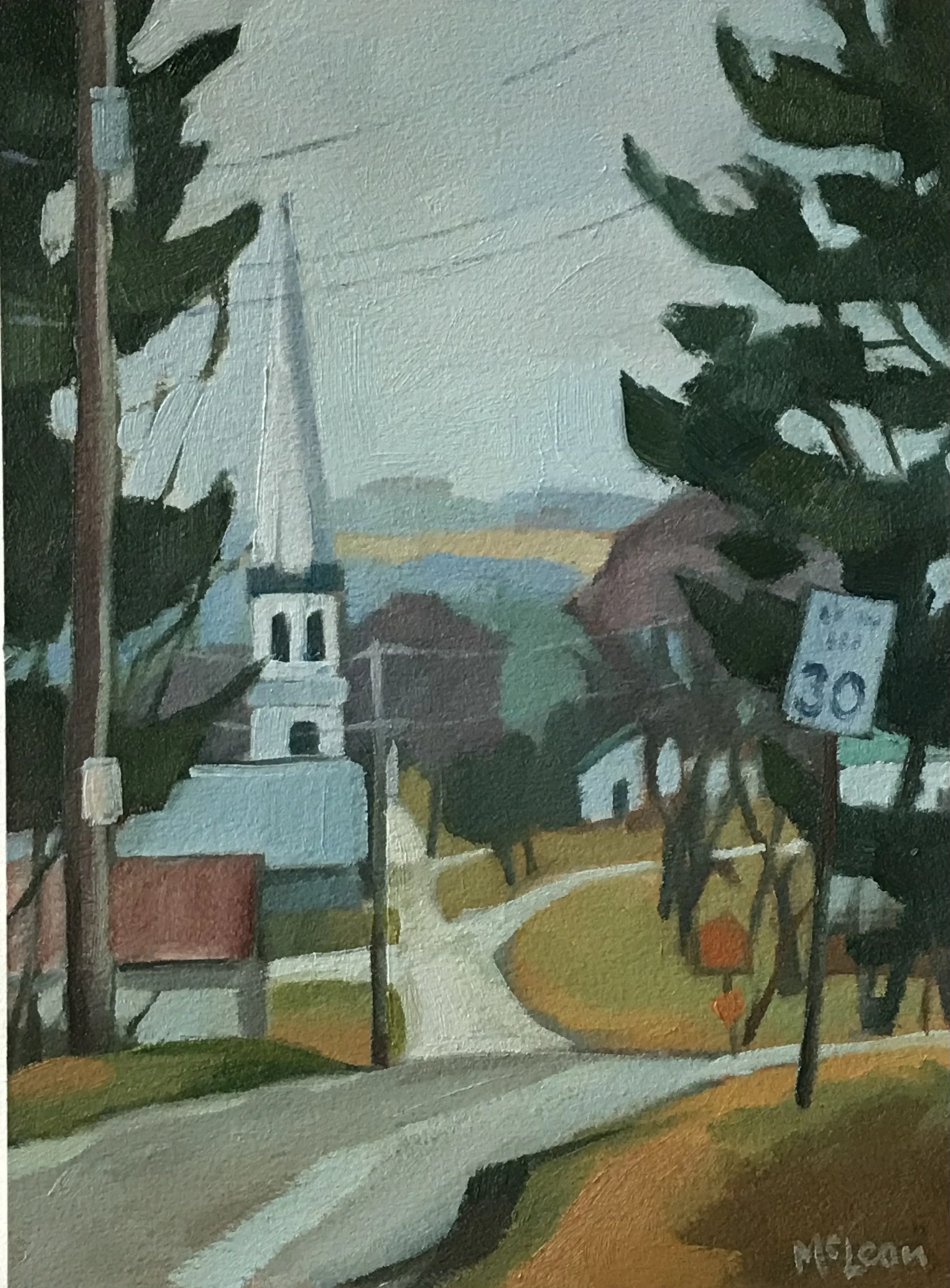 Rainy Day in Peacham