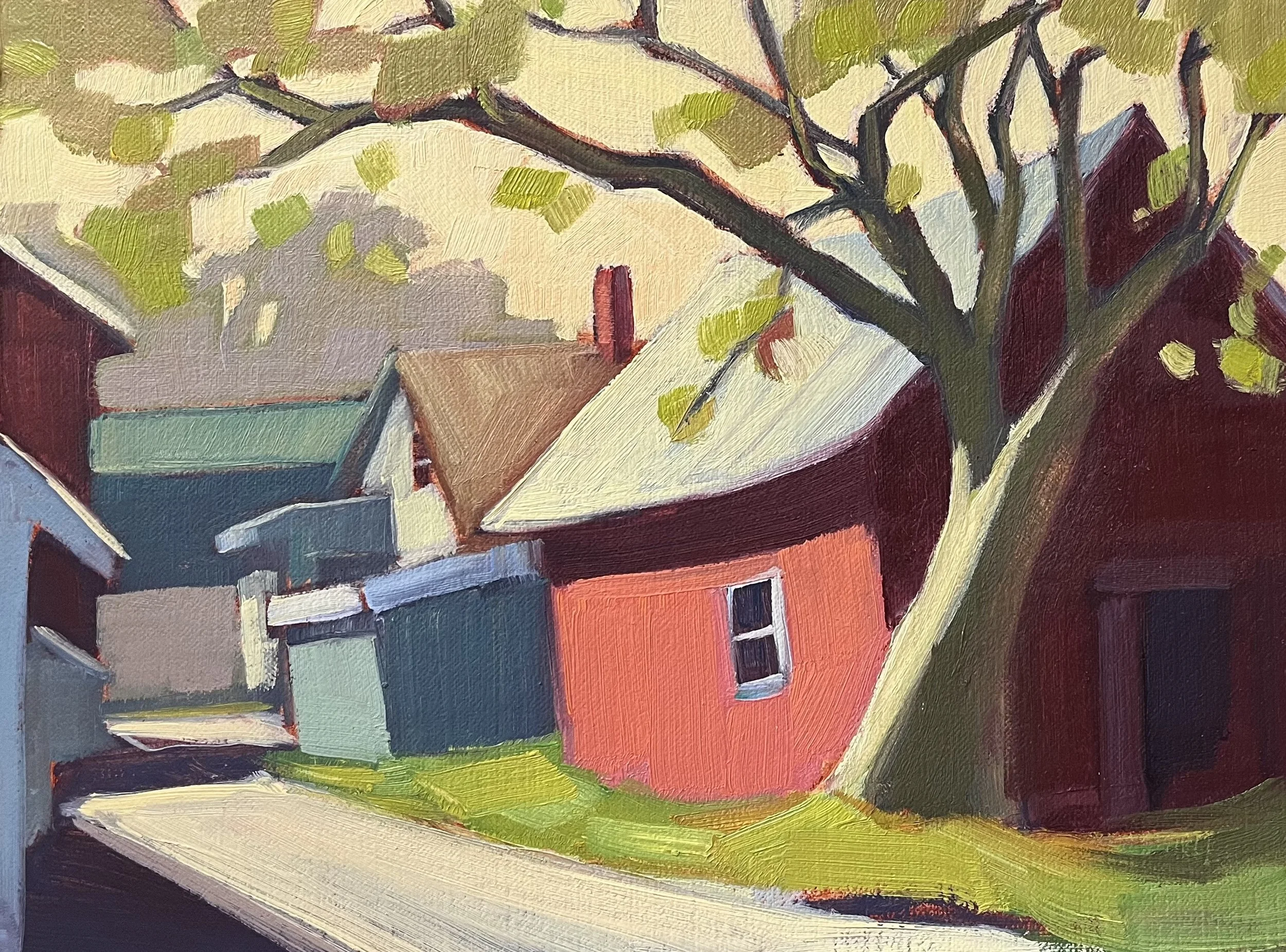 Red Barn and Friends