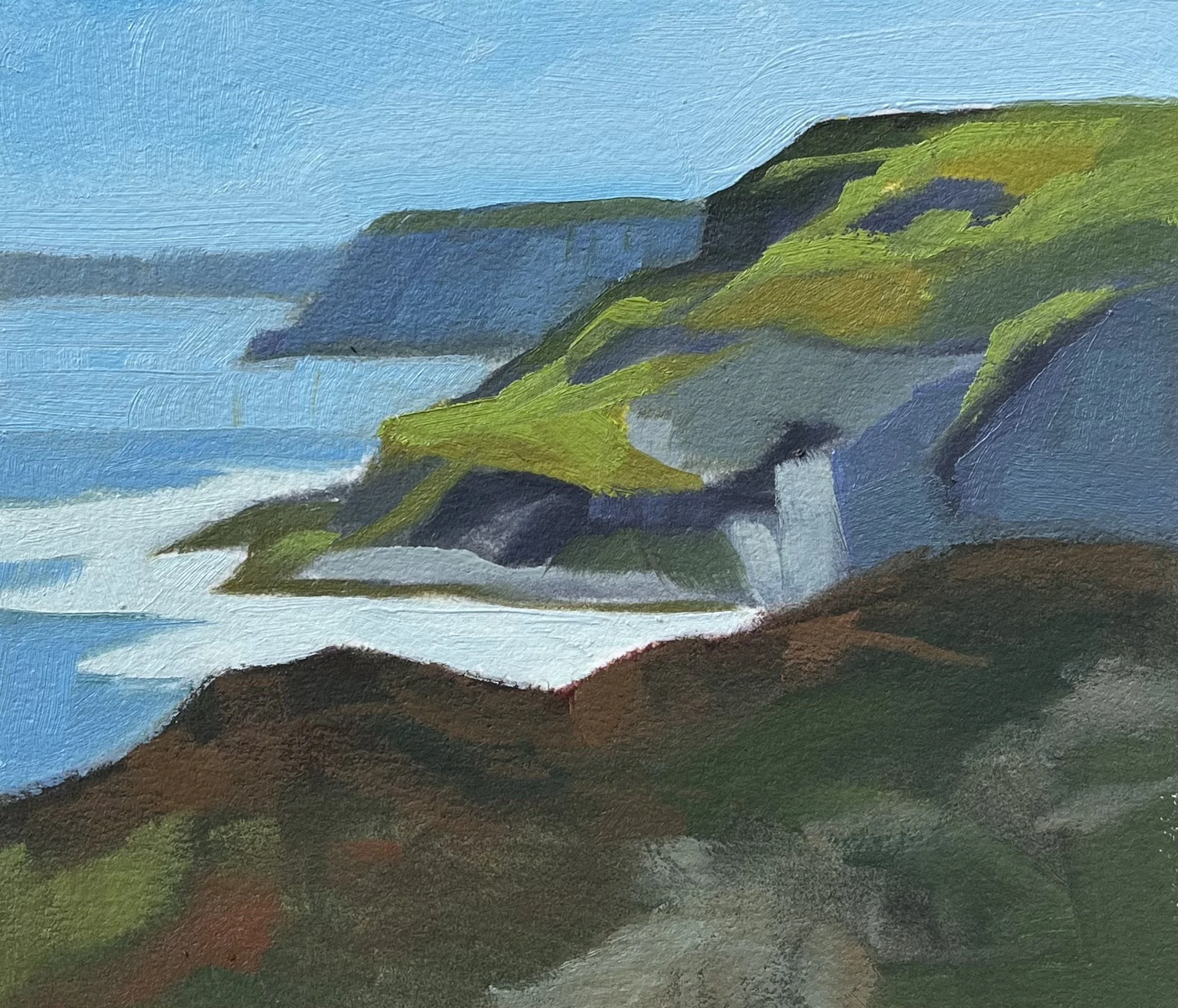 From Staithes, Clear Sky