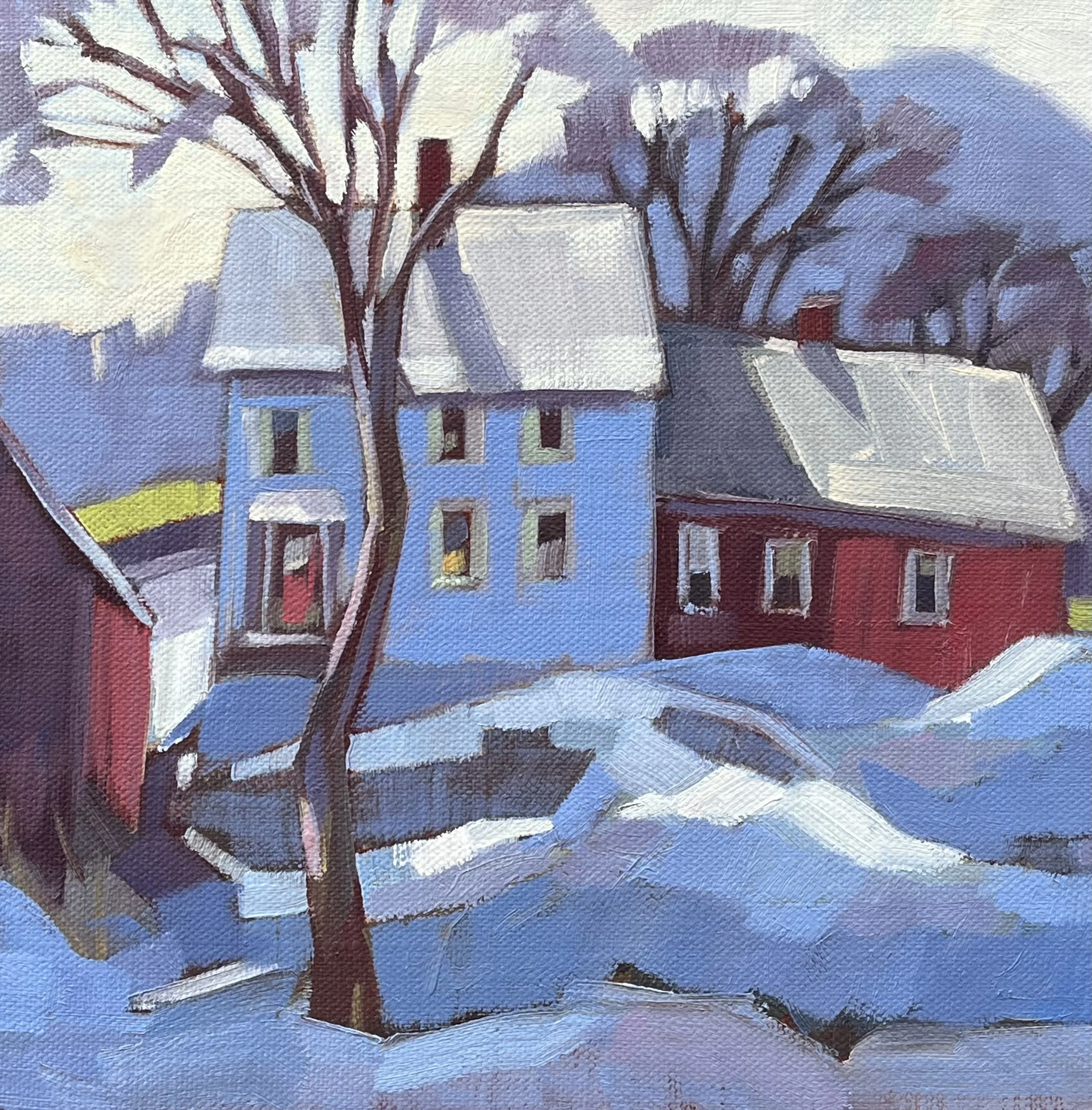 After the Thaw, a Bit of Green