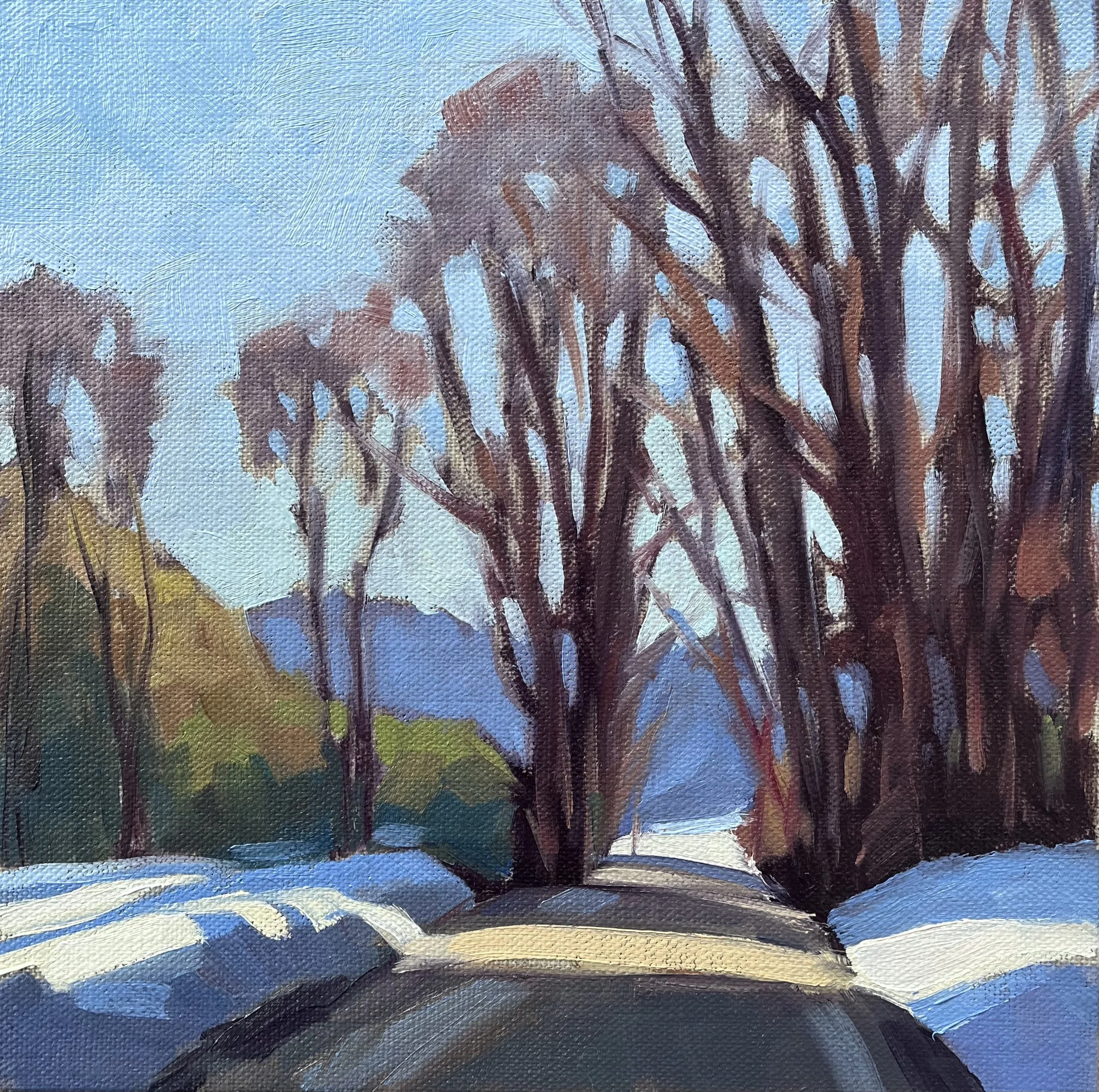 February, Breck Hill Road