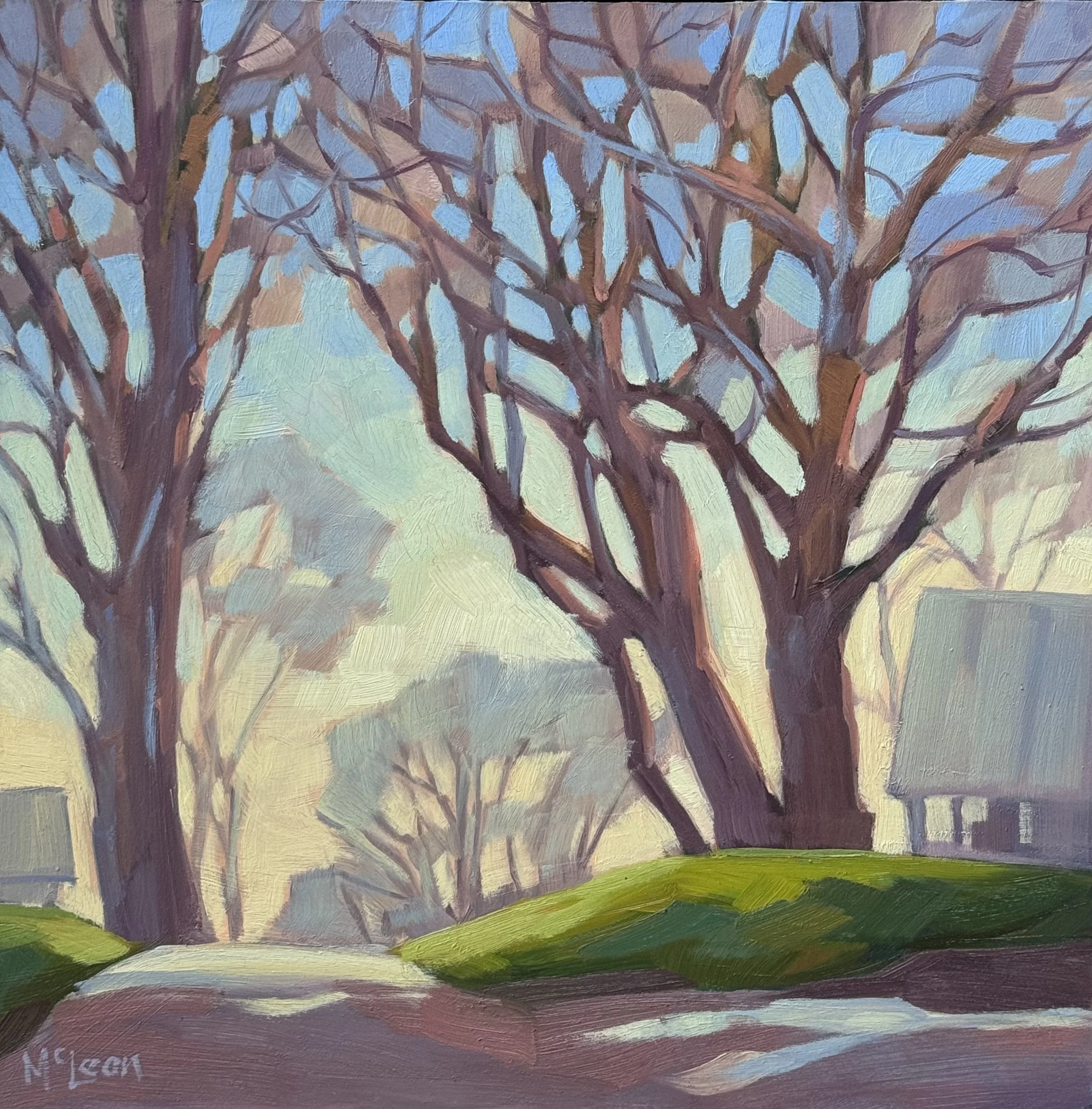 Corner in West Newbury, Vermont