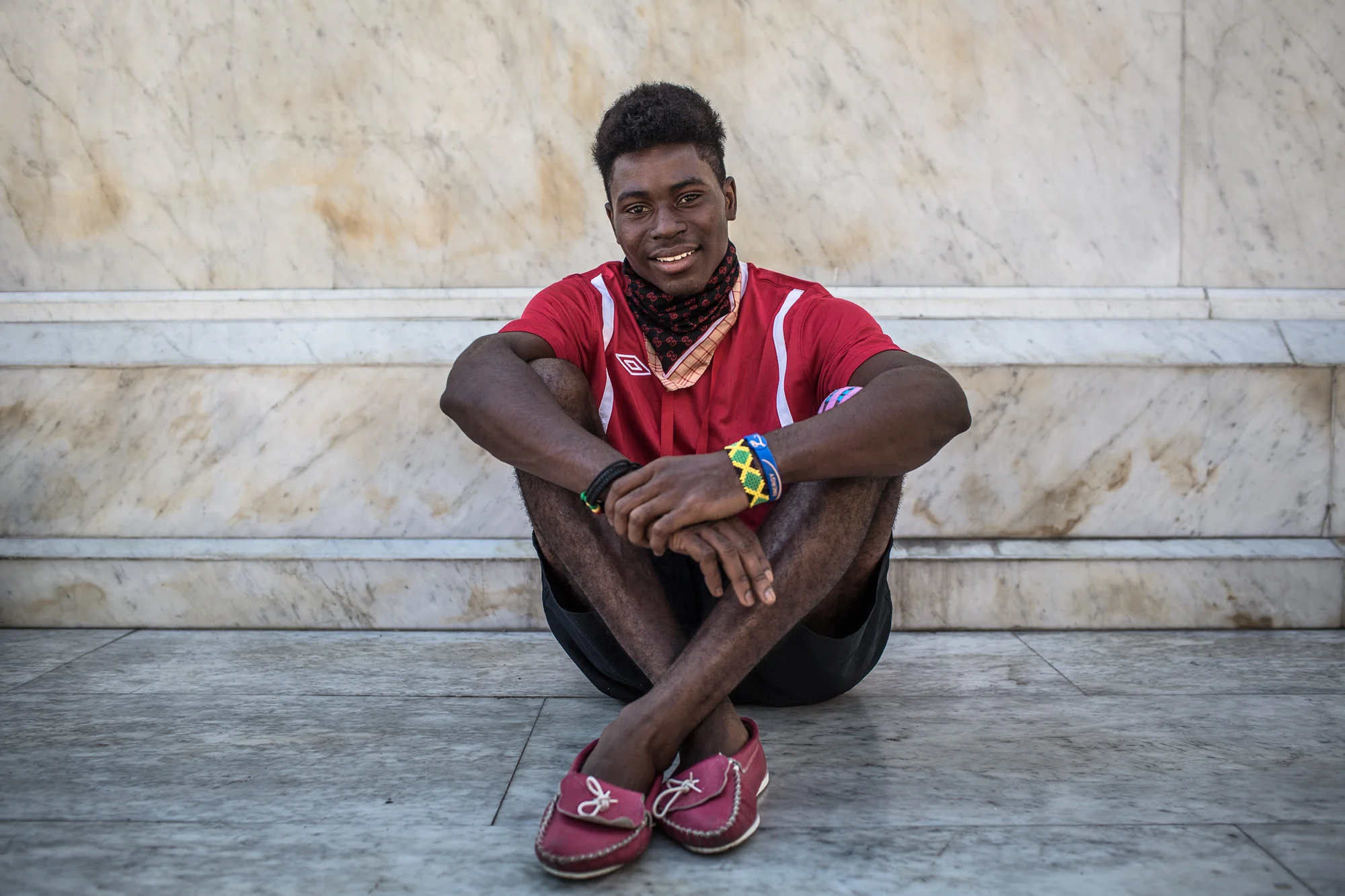 Homeless World Cup - Ghanian player