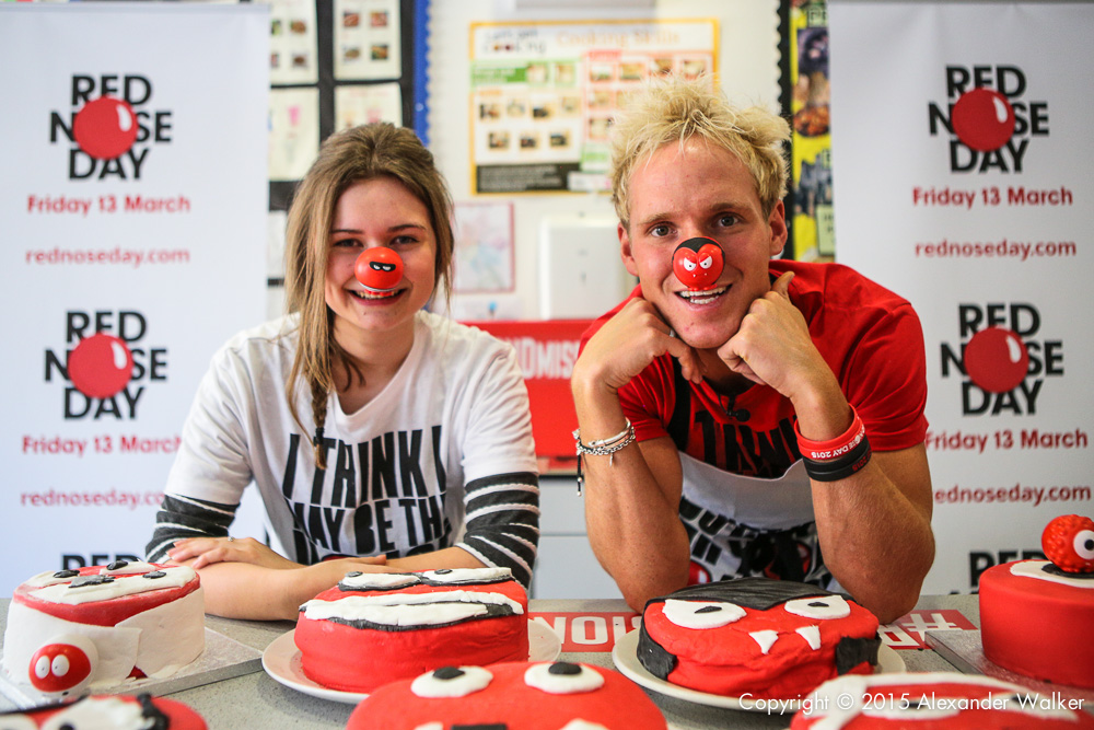  Jamie Laing is on a mission to inspire people to fundraise for Red Nose Day on Friday 13th March 2015. 